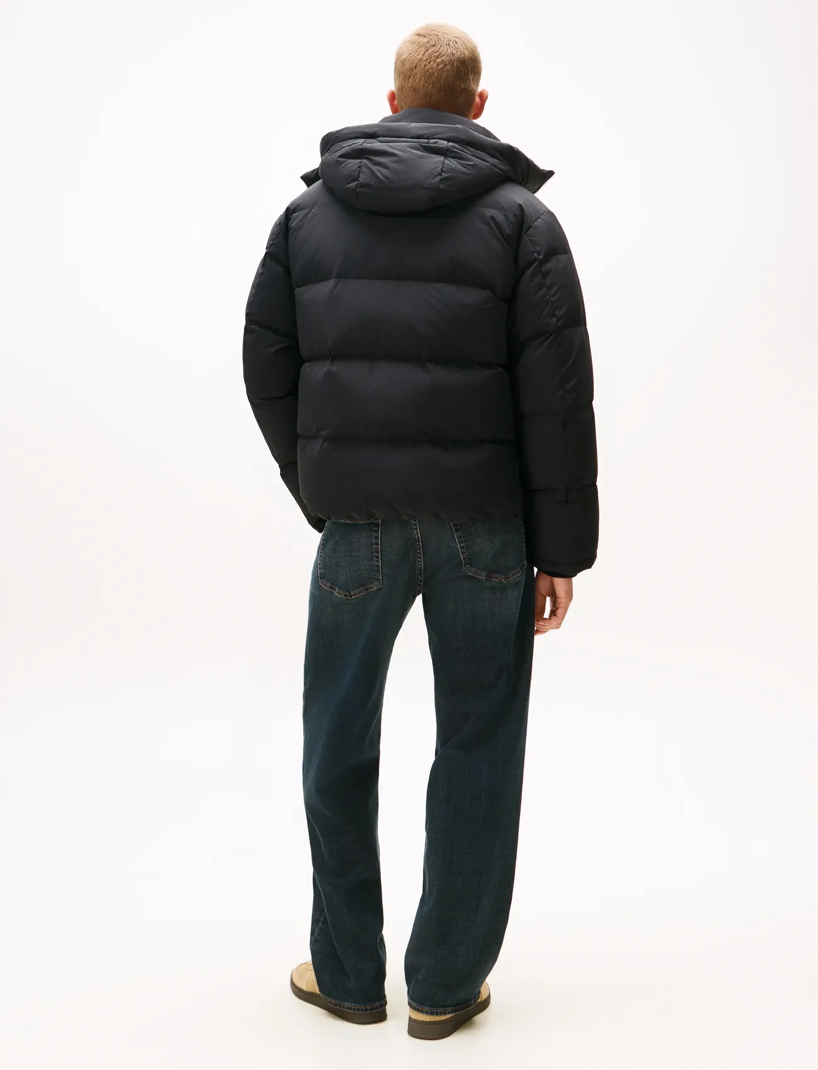 Tommy Jeans - TJM HOODED DOWN PUFFER - untuvatakit - black - 3