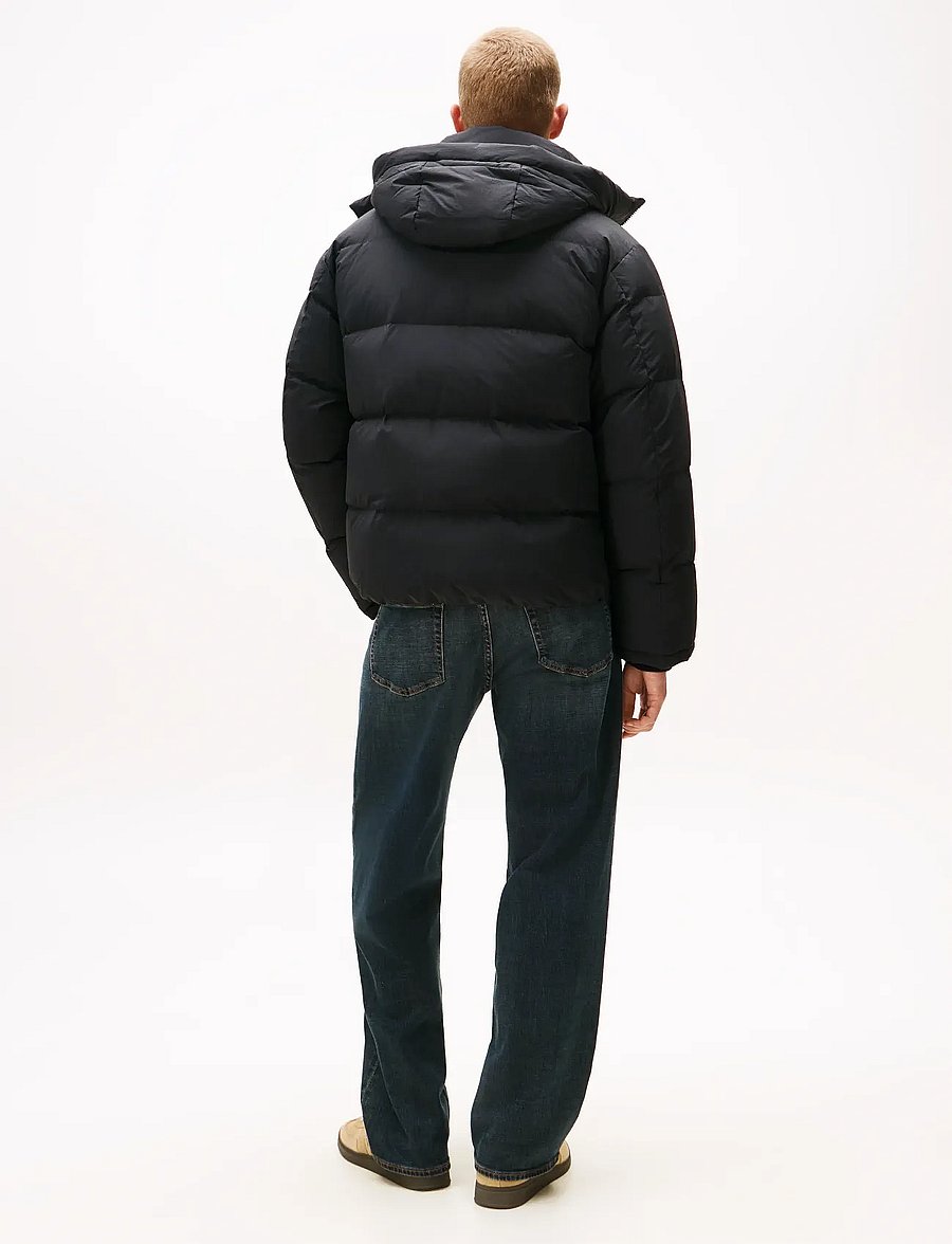 Tommy Jeans - TJM HOODED DOWN PUFFER - donsjassen - black - 3