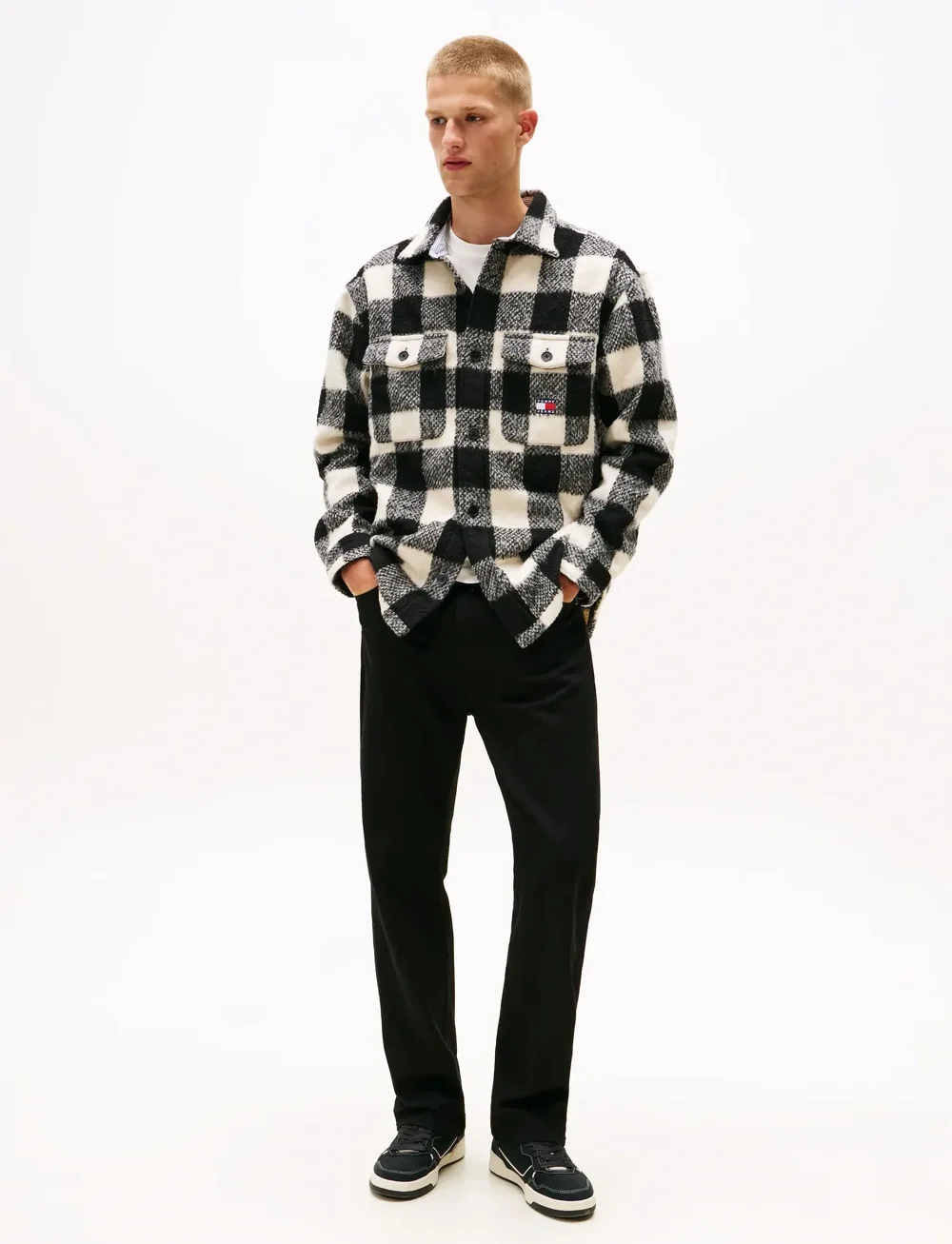 Tommy Jeans - OTIS REGULAR STR DI4187 - tavalised teksad - denim black - 0
