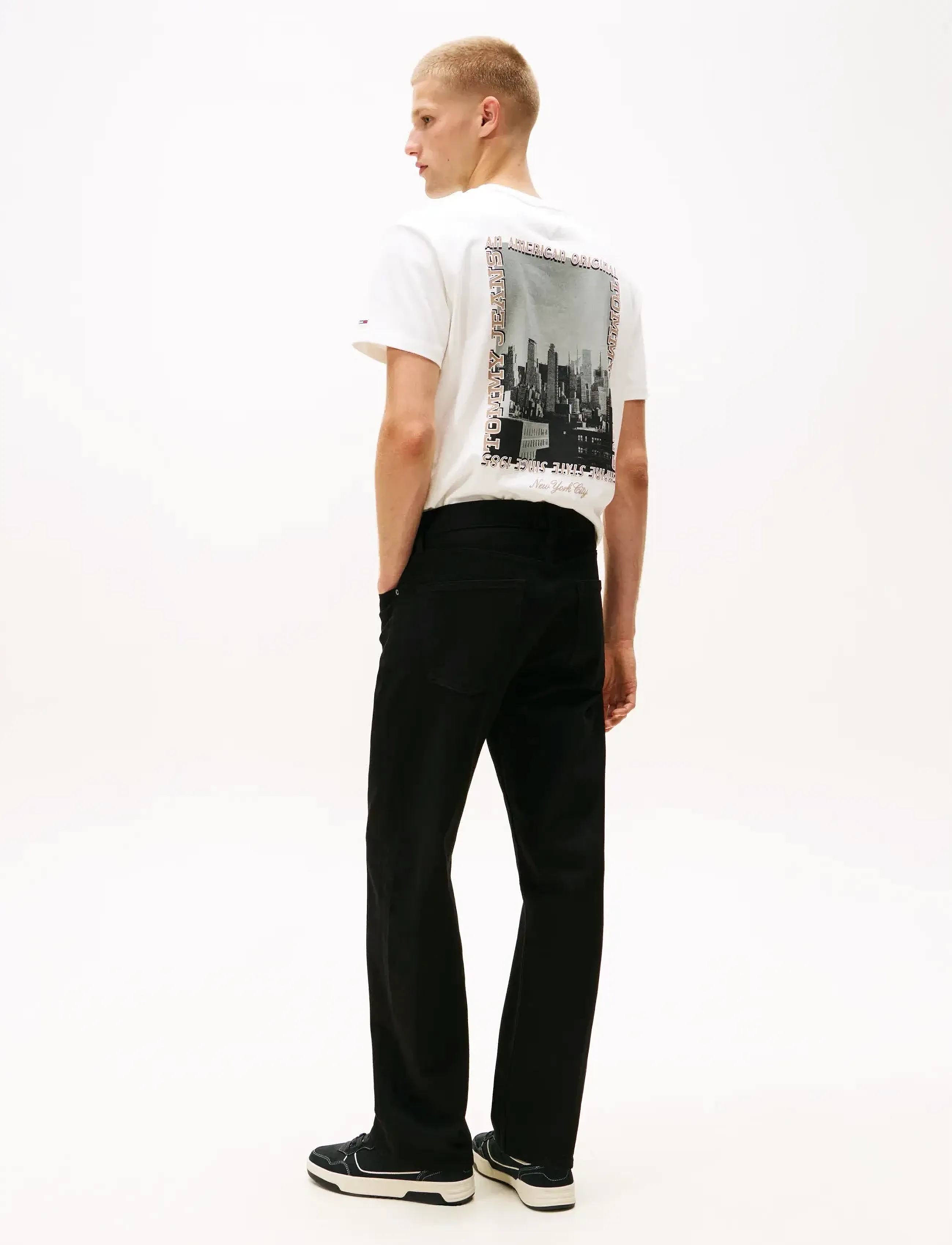 Tommy Jeans - OTIS REGULAR STR DI4187 - regular jeans - denim black - 2