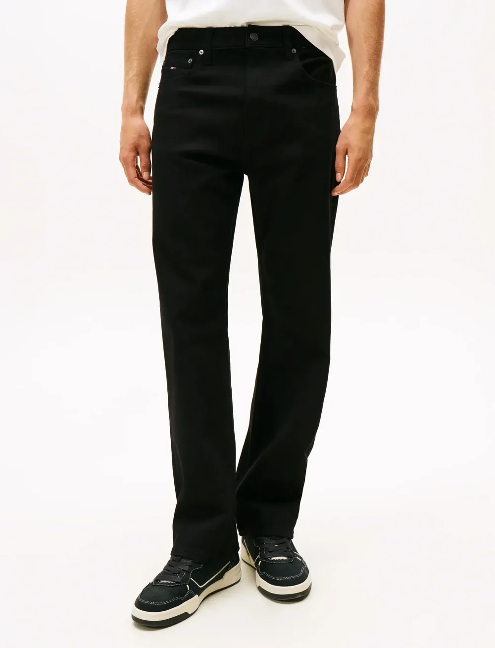 Tommy Jeans - OTIS REGULAR STR DI4187 - tavalised teksad - denim black - 4