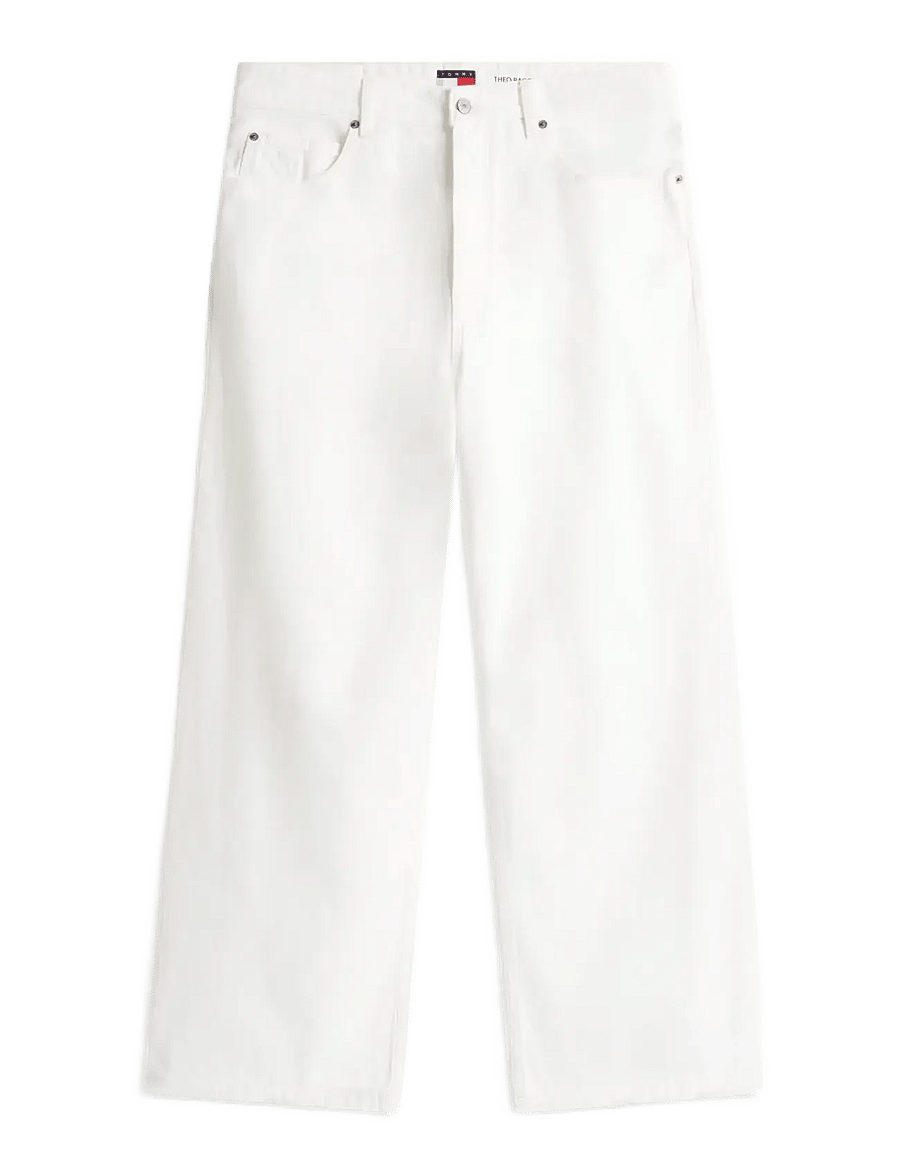 Tommy Jeans - THEO BAGGY CBF FLG BJ6099 - loose jeans - denim white - 1