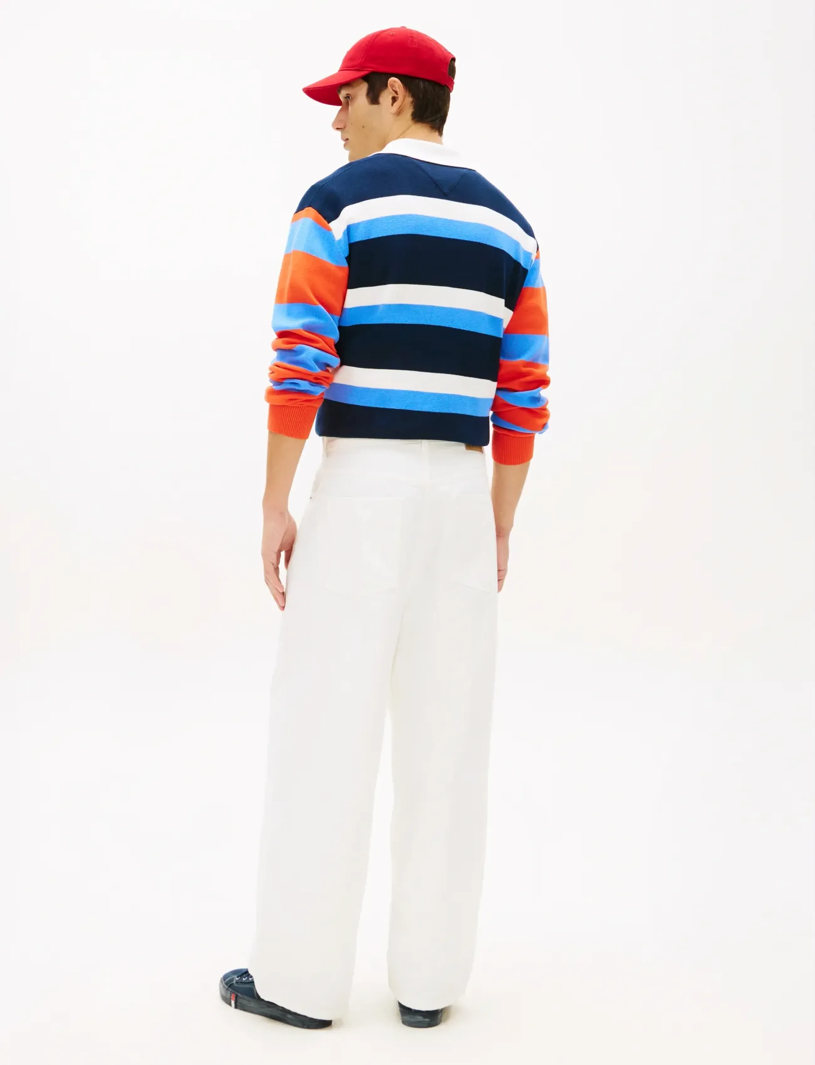 Tommy Jeans - THEO BAGGY CBF FLG BJ6099 - loose jeans - denim white - 2
