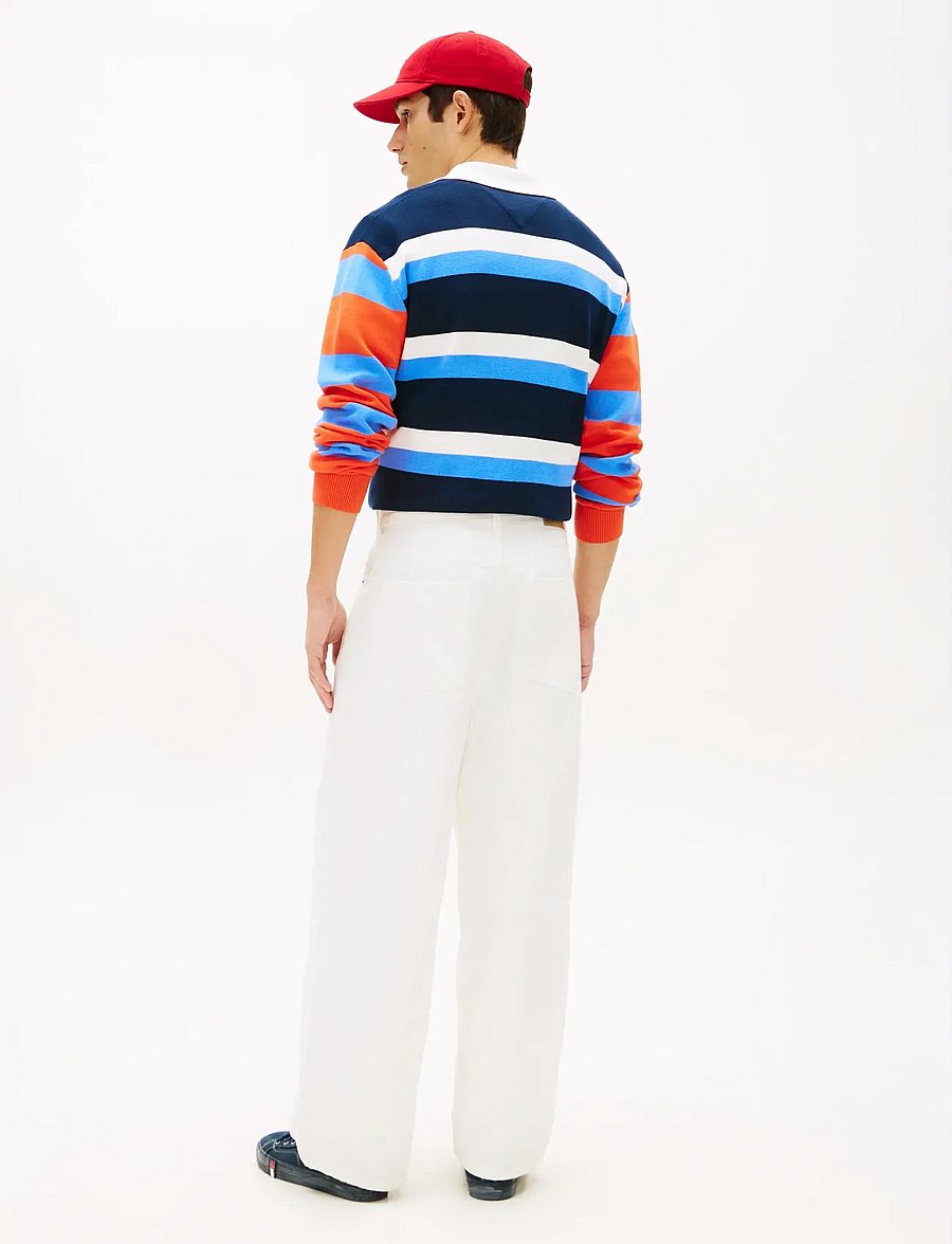Tommy Jeans - THEO BAGGY CBF FLG BJ6099 - loose jeans - denim white - 2