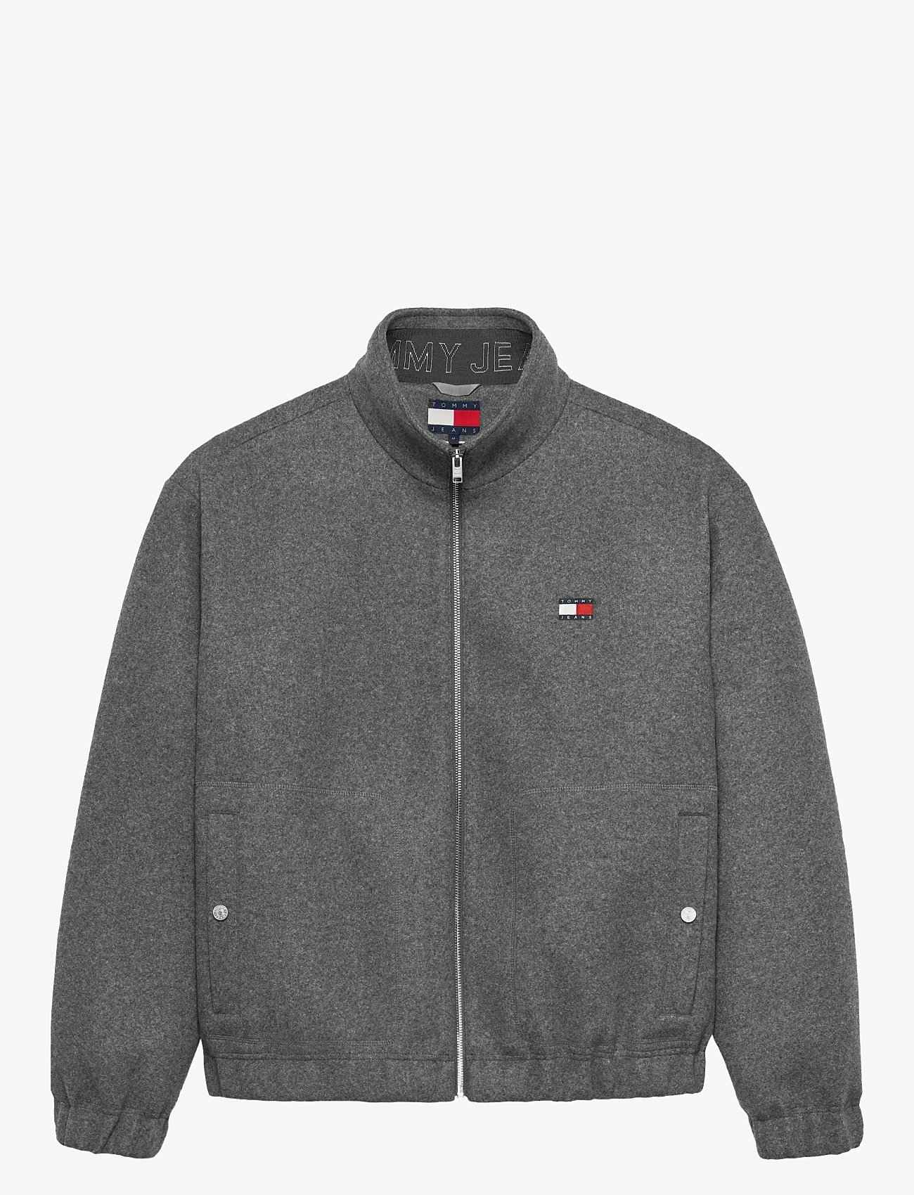 Tommy Jeans - TJM ESSENTIAL WOOL PADDED JACKET - talvejoped - mid grey heather - 1