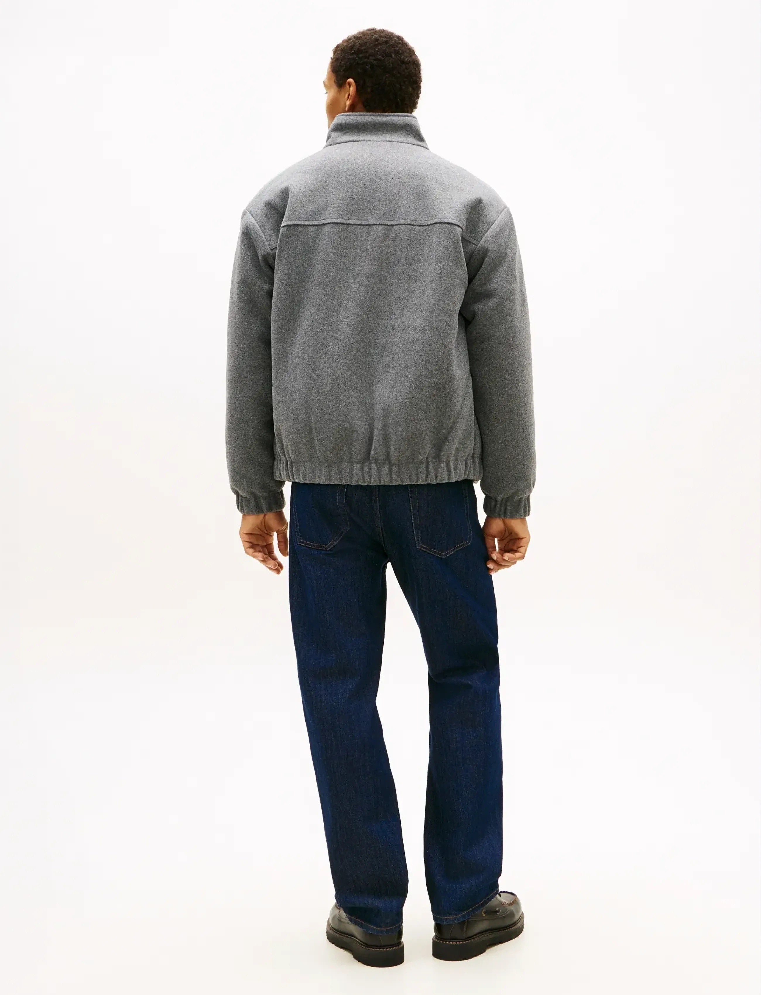 Tommy Jeans - TJM ESSENTIAL WOOL PADDED JACKET - joped - mid grey heather - 3