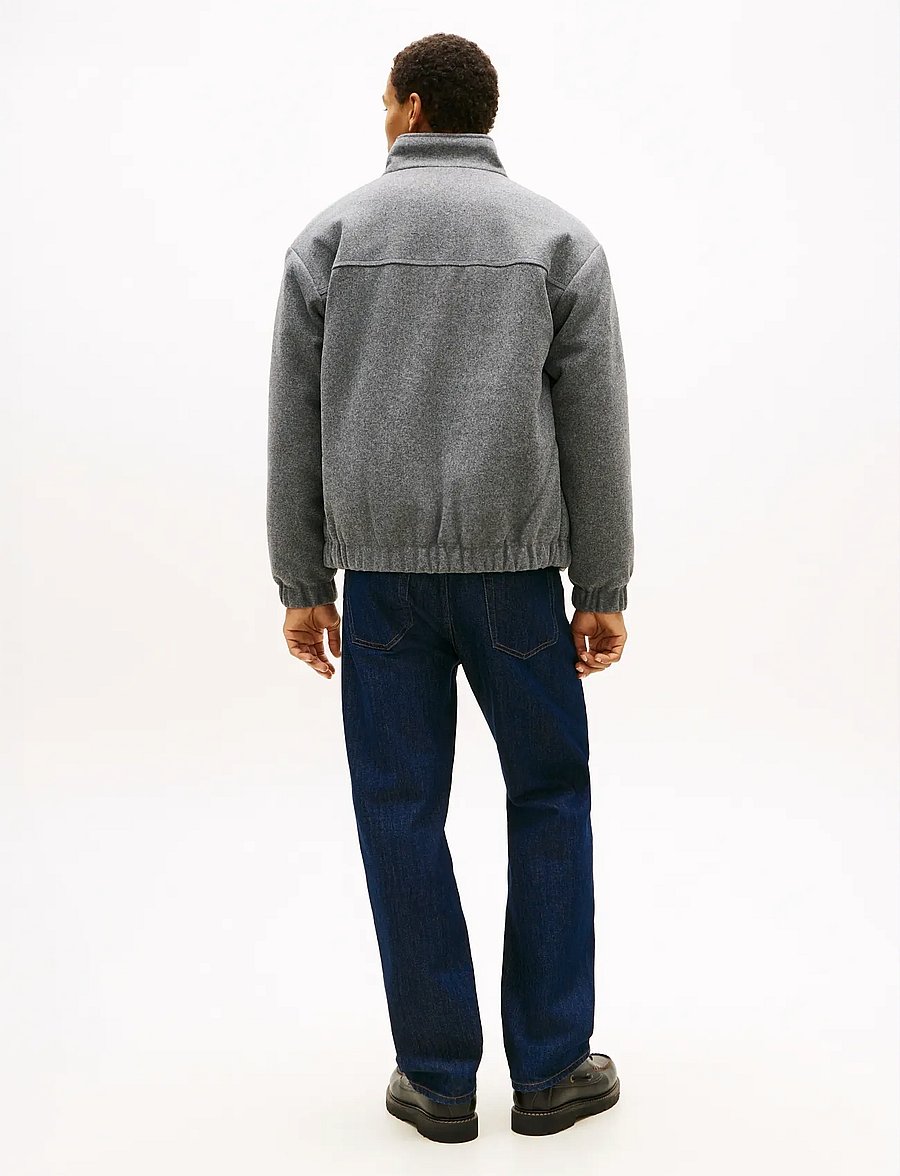 Tommy Jeans - TJM ESSENTIAL WOOL PADDED JACKET - jackets - mid grey heather - 3