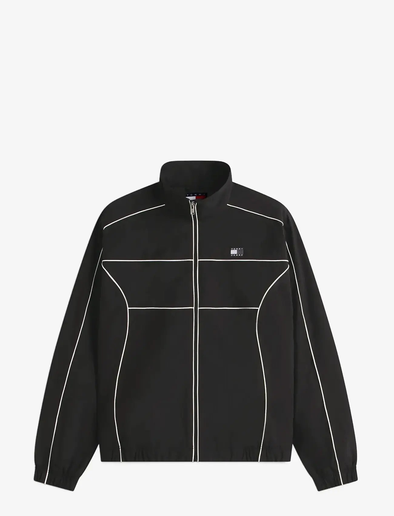 Tommy Jeans - TJM PIPING DETAIL FLAG JACKET - frühlingsjacken - black - 1