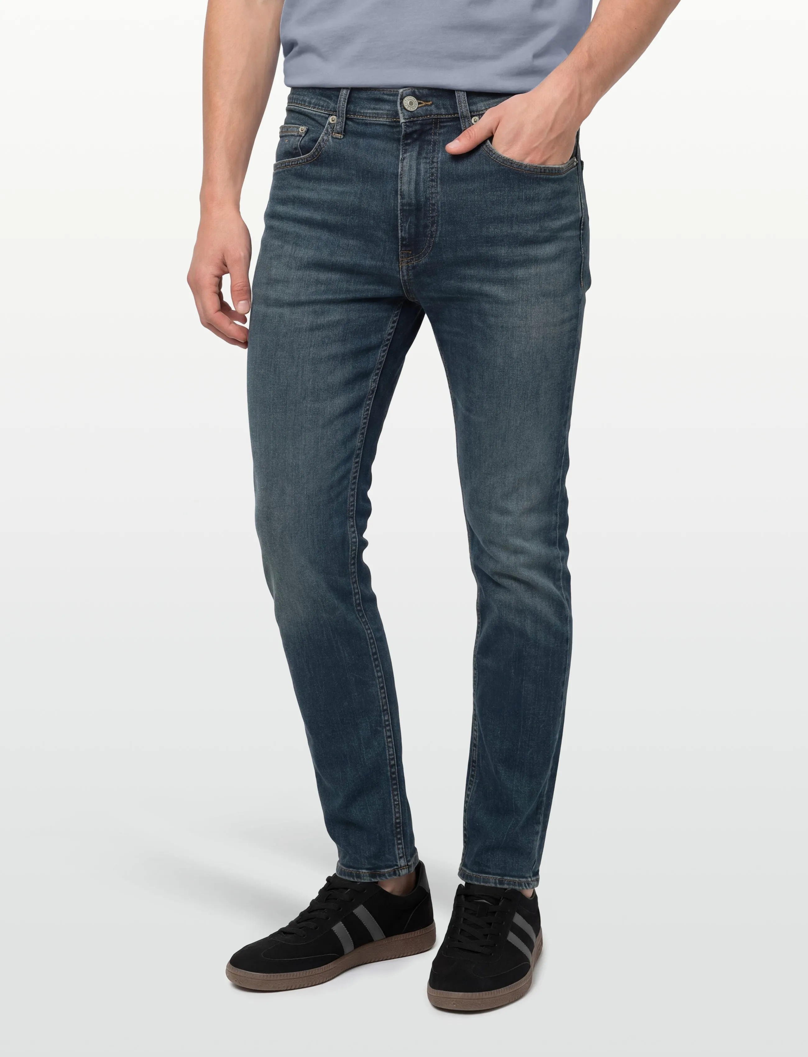Tommy Jeans - SONNY RGLR TPRD EI6165 - denim dark - 3