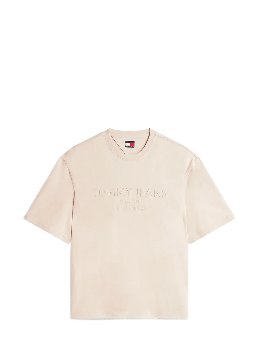 Tommy Jeans - TJM 90S NEW CLASSICS SS TEE - kurzärmelig - gulf sand - 1