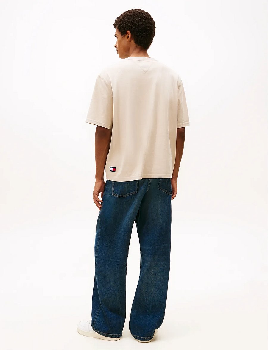Tommy Jeans - TJM 90S NEW CLASSICS SS TEE - kurzärmelig - gulf sand - 3