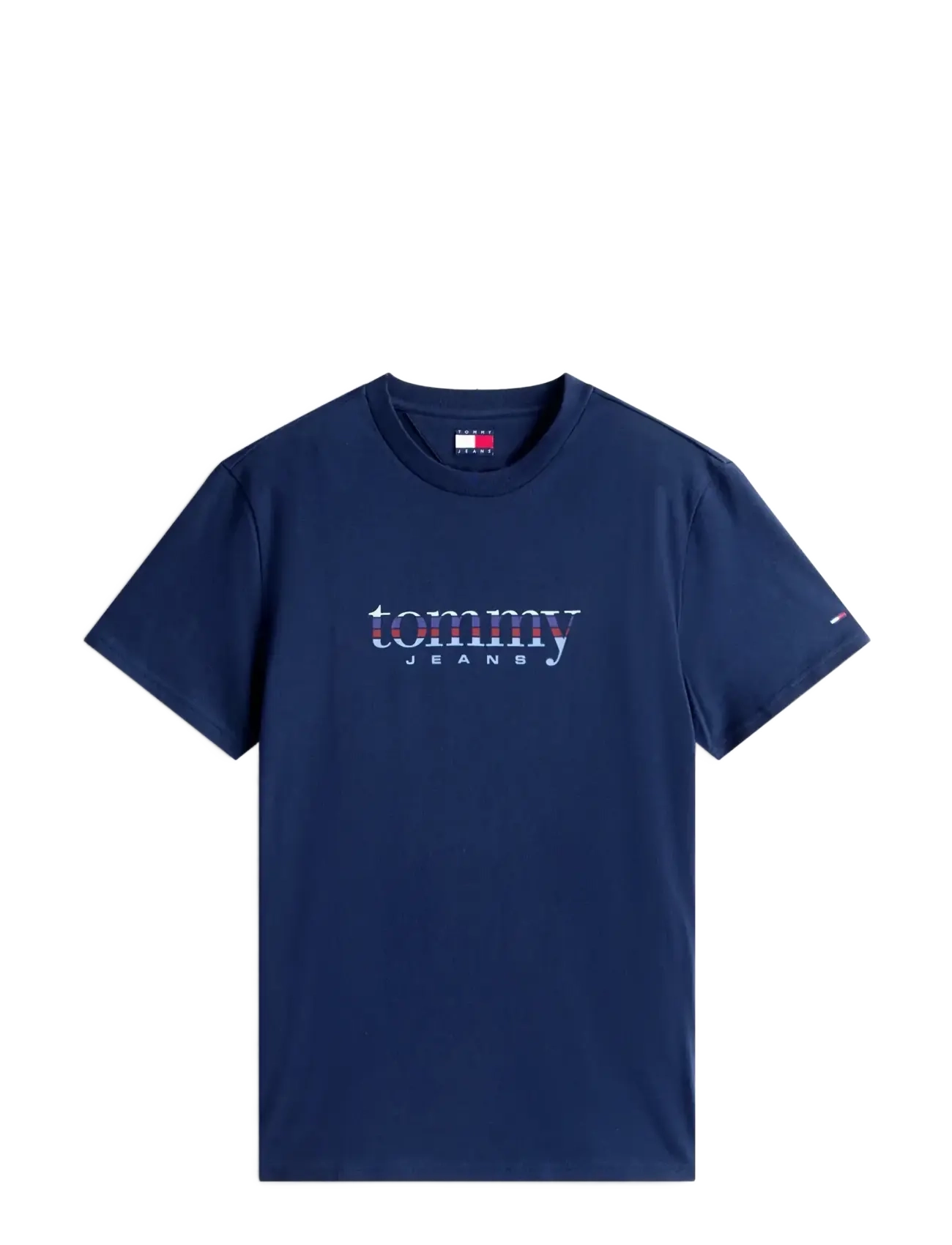 Tommy Jeans TJM SLIM ENTRY DNA SS T EXT - Tommy Hilfiger - DARK NIGHT NAVY / navy