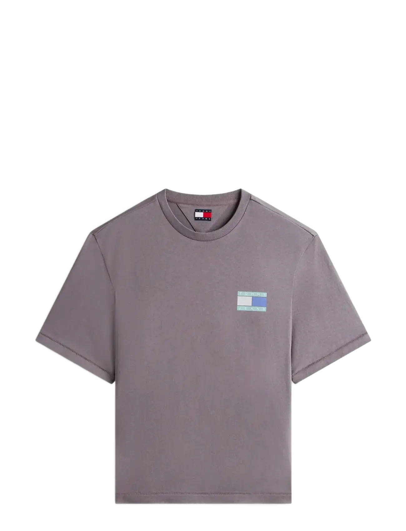 TJM 90S PEAKS BACKPRINT SS TEE - WASHED BLACK