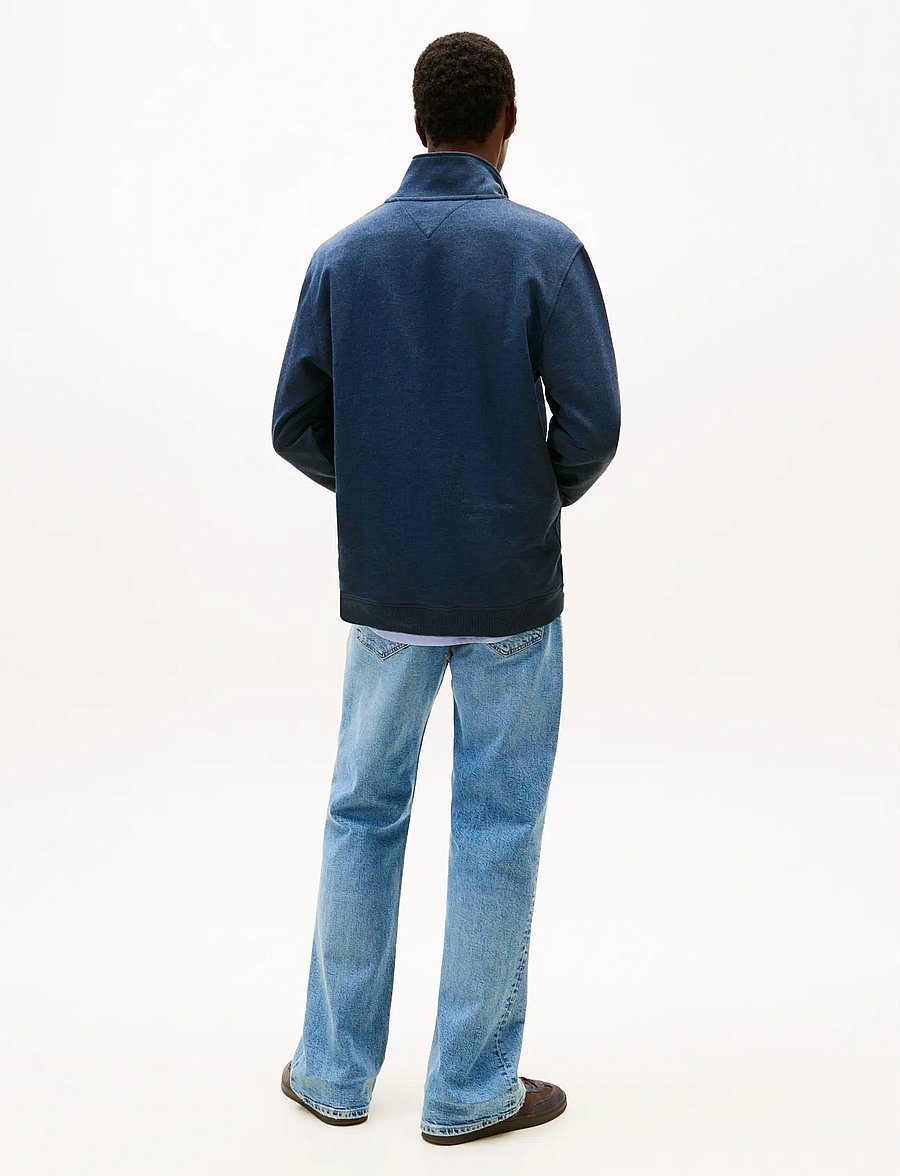 Tommy Jeans - TJM REG BADGE QZ EXT - dressipluusid - dark night navy htr - 3