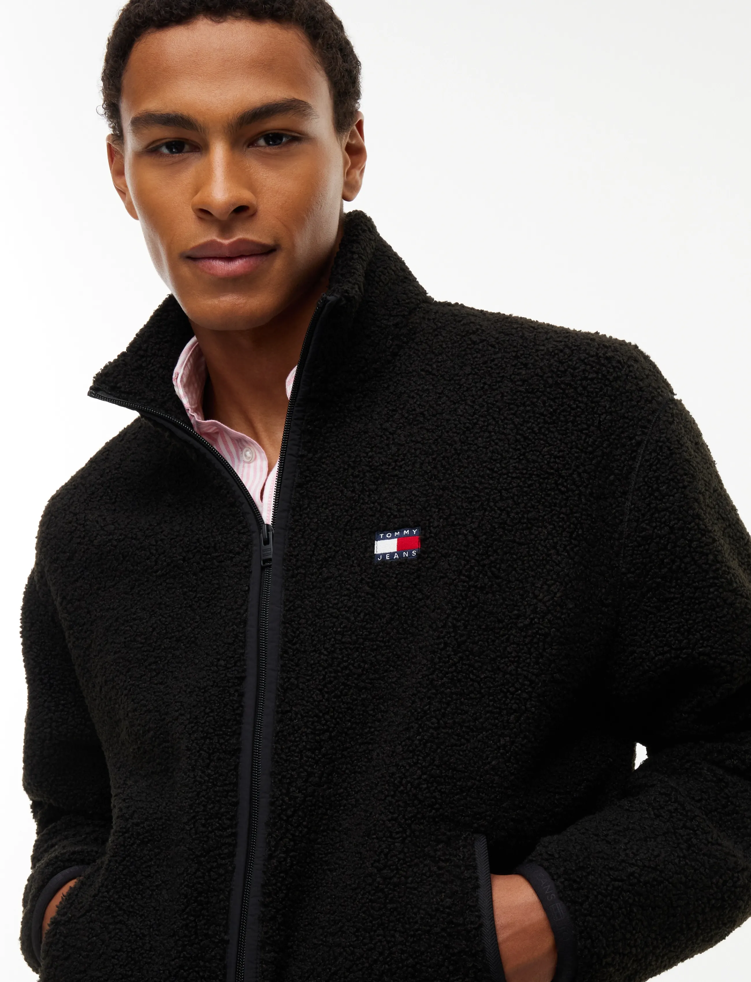 Tjm Rlx Badge Zip-Thru Teddy Ext 3