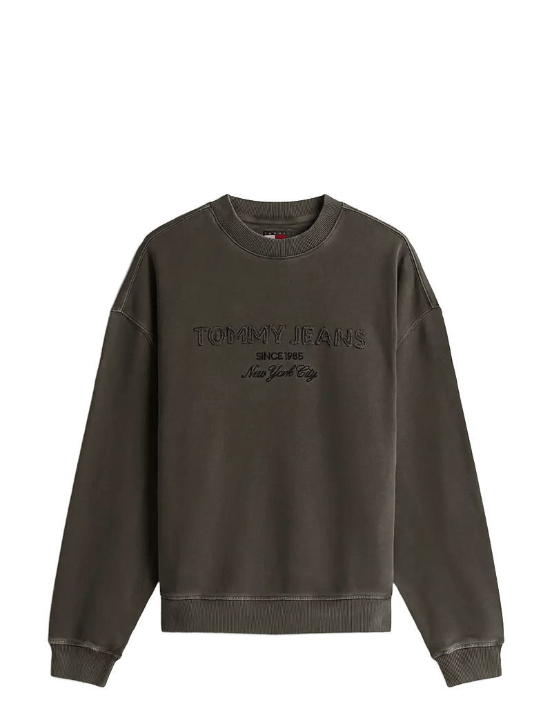 Tommy Jeans - TJM 90S GMD NEW CLASSICS CREW - rundhalsad - washed black - 1