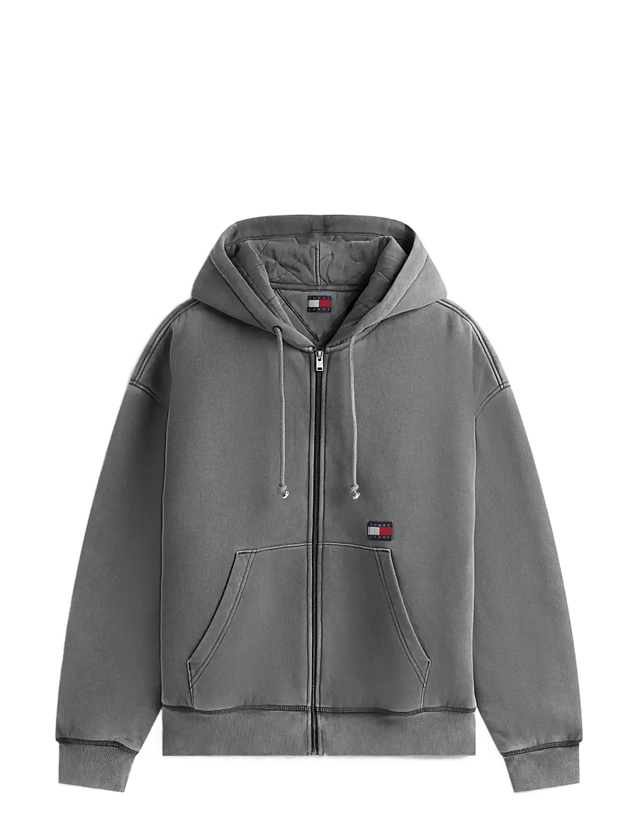 Tommy Jeans - TJM 90S QUILT NEW CLASSICS FZ - höstjackor - black - 1
