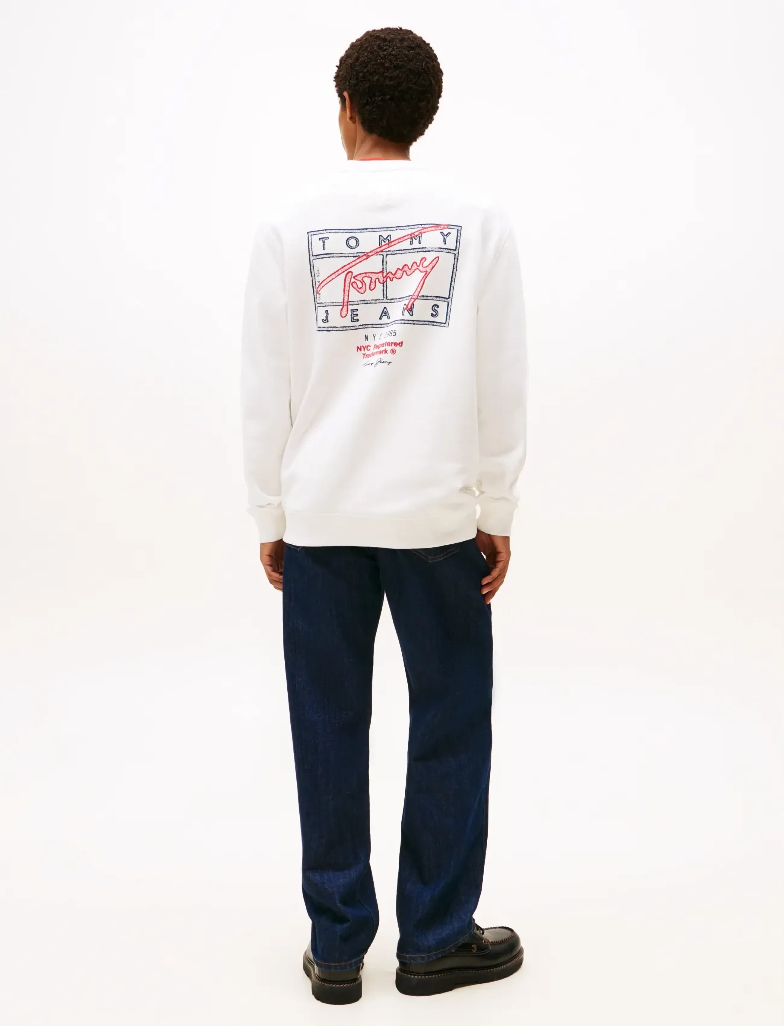 Tommy Jeans - TJM REG ENTRY DNA PLAY CREW EXT - nach stil kaufen - ecru - 3
