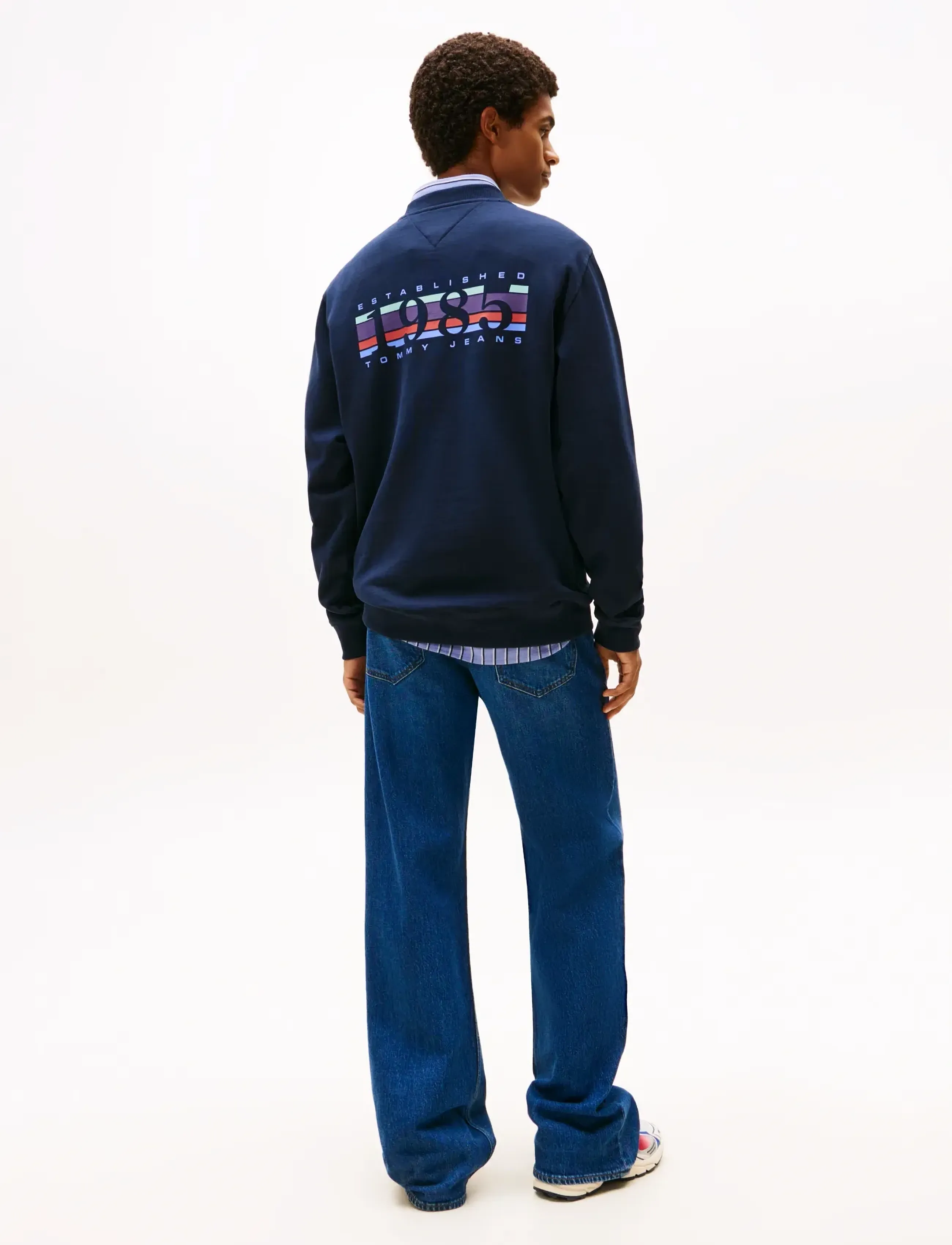 Tommy Jeans - TJM REG ENTRY DNA PLAY CREW EXT - shop by style - dark night navy - 3