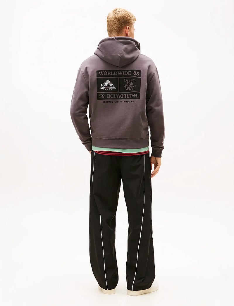 Tommy Jeans - TJM RLX DNA PLAY FZ - hoodies - washed black - 3