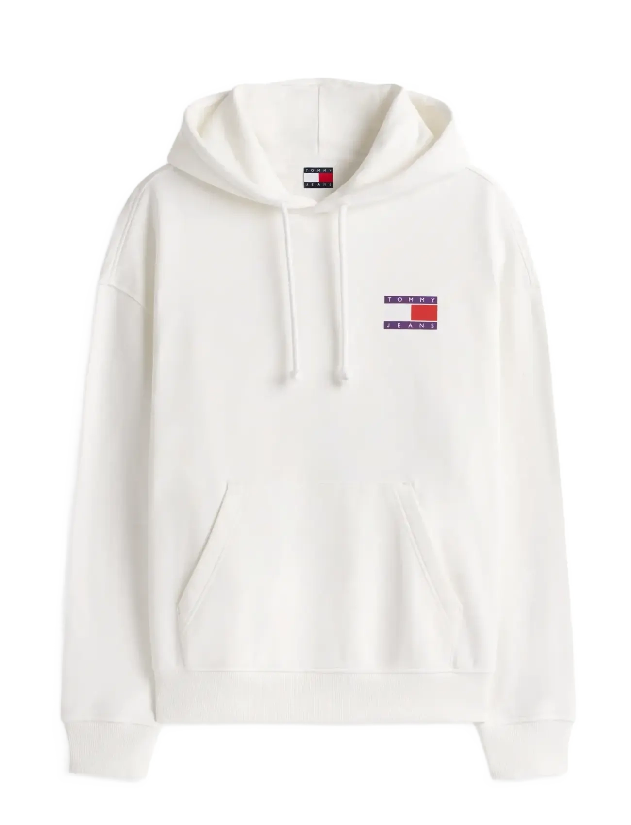 Tommy Jeans TJM 90S DNA PLAY HOODIE - Hoodies - ECRU / white