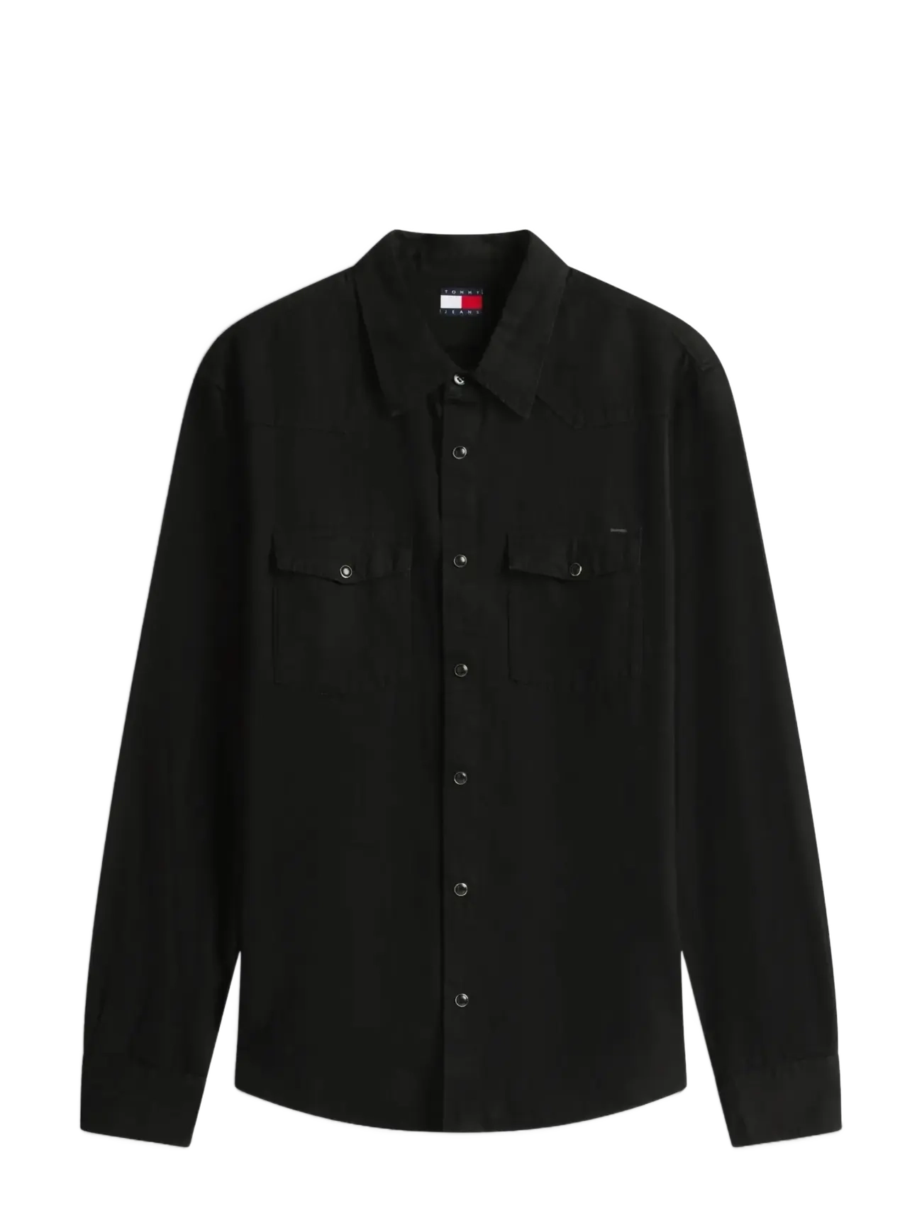 Tommy Jeans WESTERN SHIRT EI4089 - Overshirts - DENIM BLACK / black