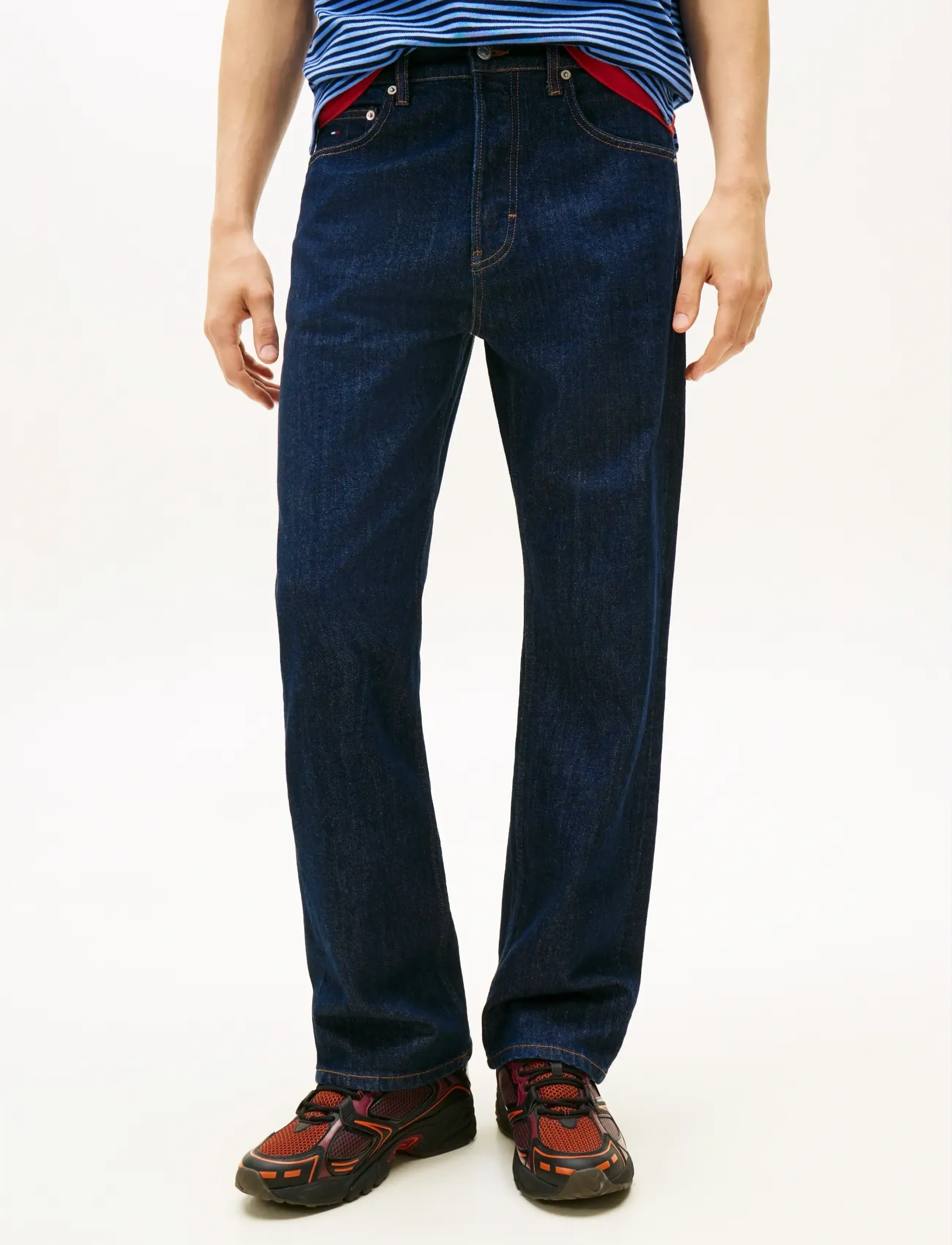 Tommy Jeans OTIS REGULAR STR CBF DI4156 - Tommy Hilfiger - DENIM DARK / blue