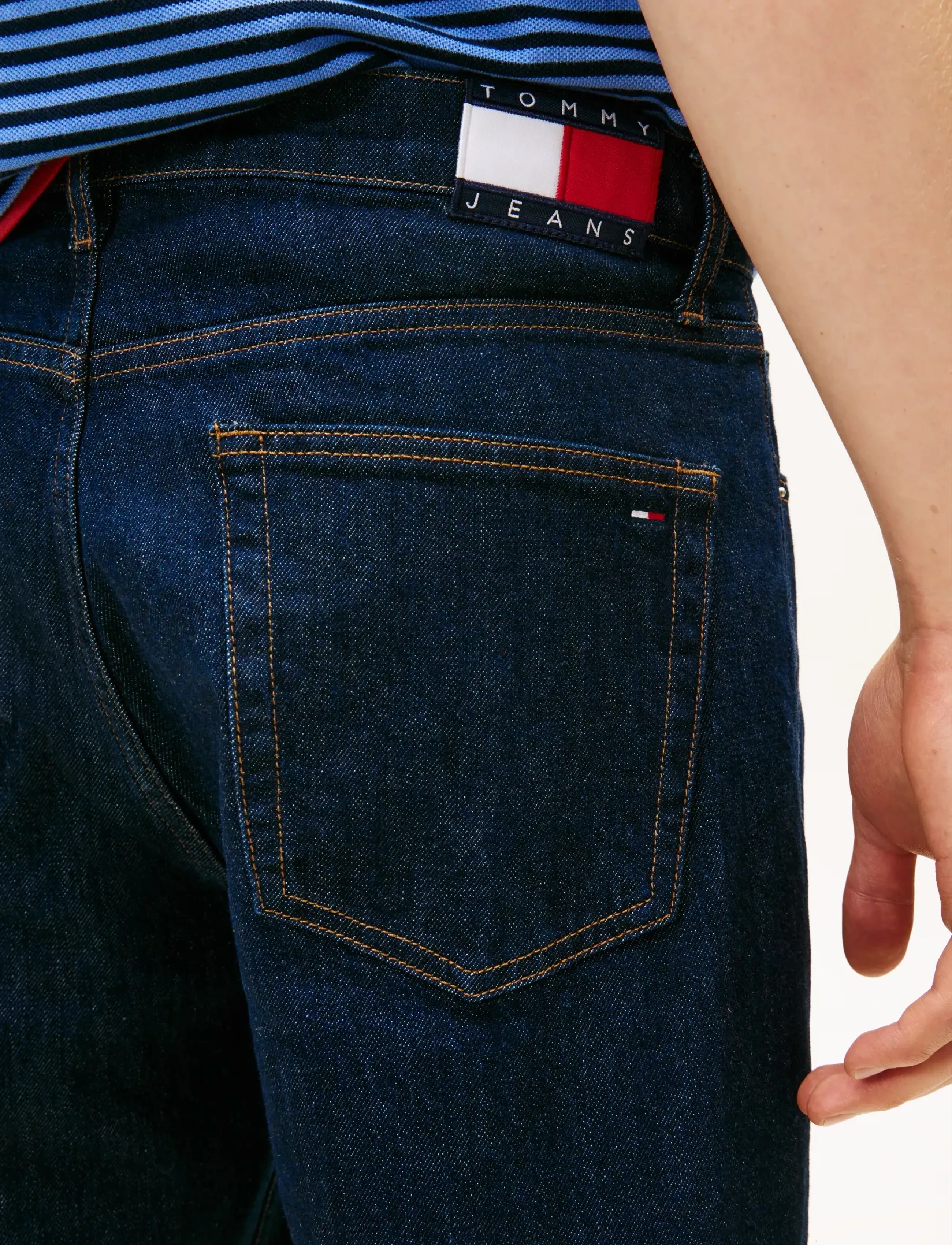 Tommy Jeans - OTIS REGULAR STR CBF DI4156 - regular jeans - denim dark - 4
