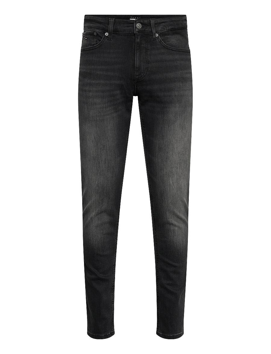 Tommy Jeans - AUSTIN SLIM TPRD DI1286 - kitsad teksad - denim black - 1