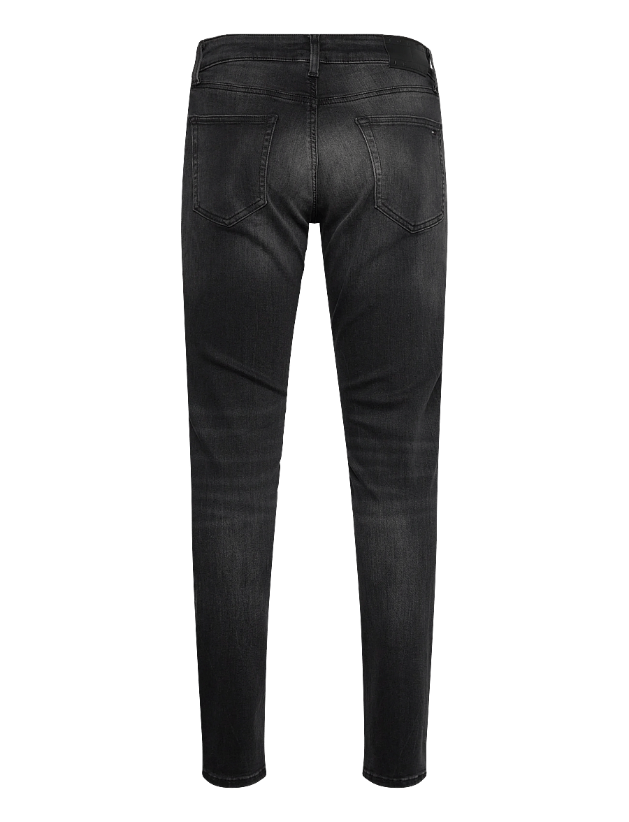 Tommy Jeans - AUSTIN SLIM TPRD DI1286 - kitsad teksad - denim black - 2