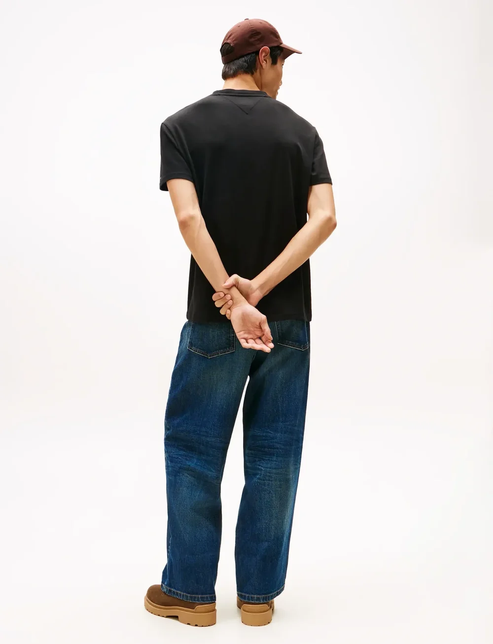 Tommy Jeans - TJM REG PHOTO FLAG SS TEE - t-krekli ar īsām piedurknēm - black - 3