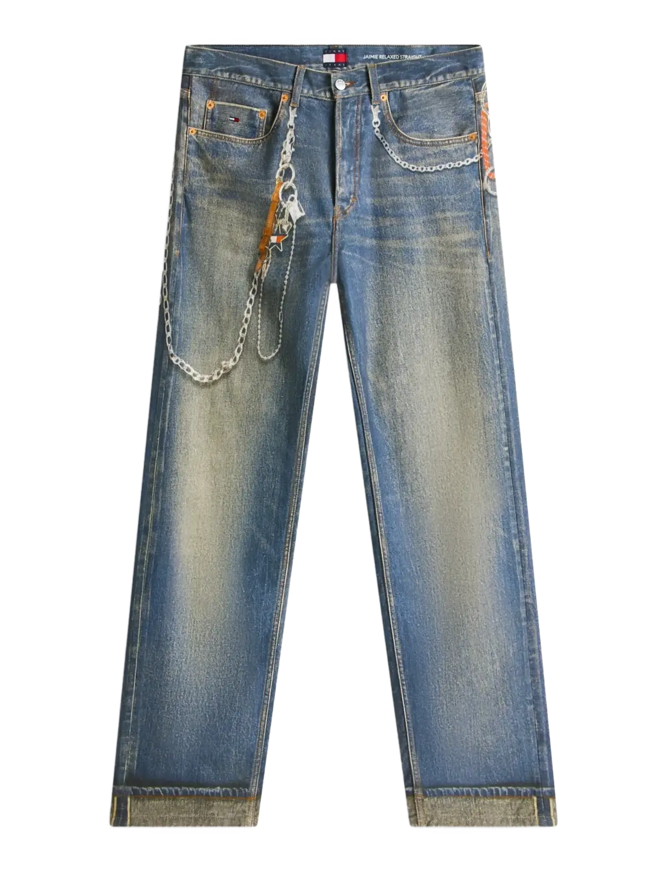 Tommy Jeans JAIMIE RLXD STR CBF BJ2199 - Deals - DENIM DARK / blue