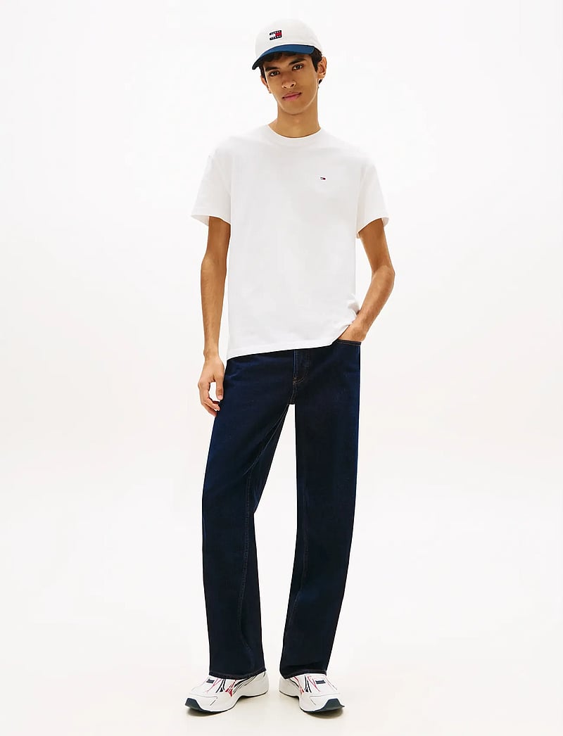 Tommy Jeans - TJM REG SFLAG SS TEE EXT - kurzärmelig - ecru - 3