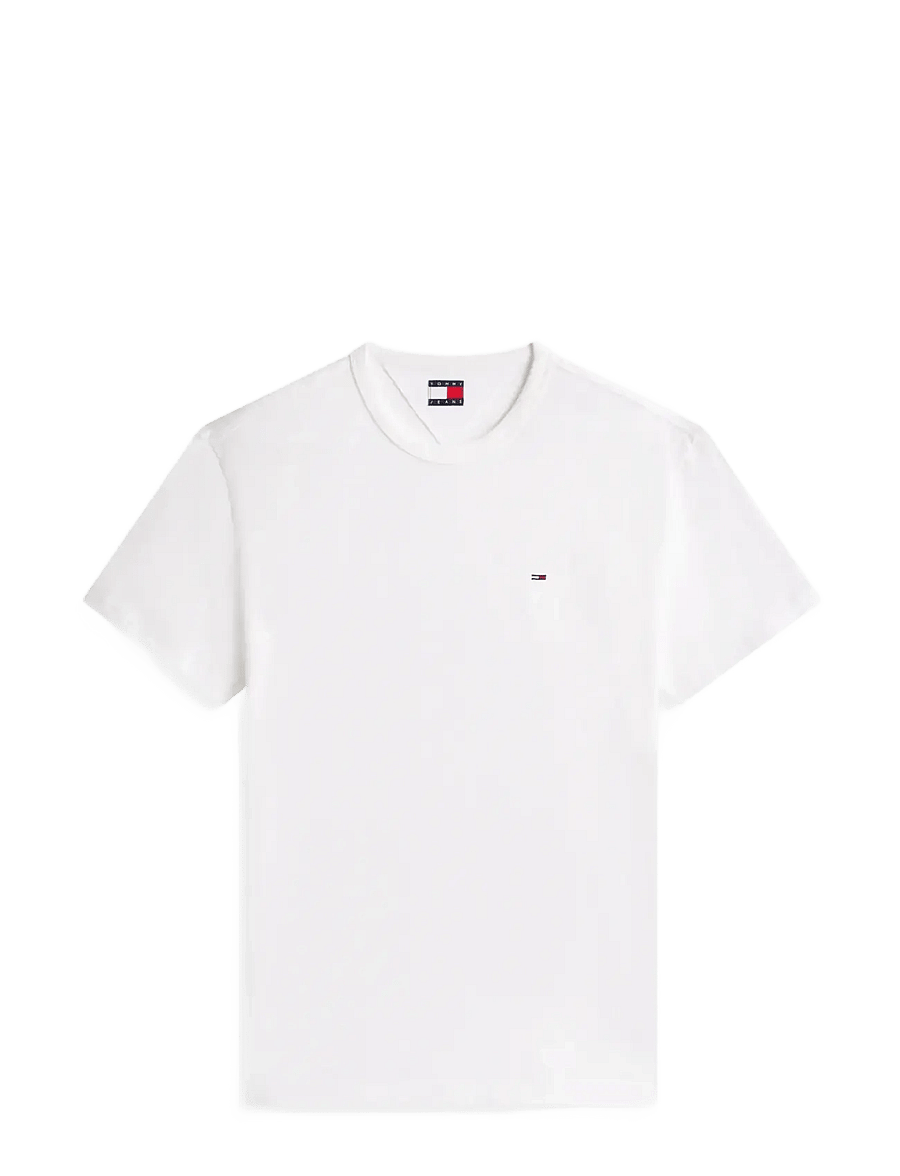 Tommy Jeans - TJM REG SFLAG SLUB SS TEE - kurzärmelig - ecru - 1