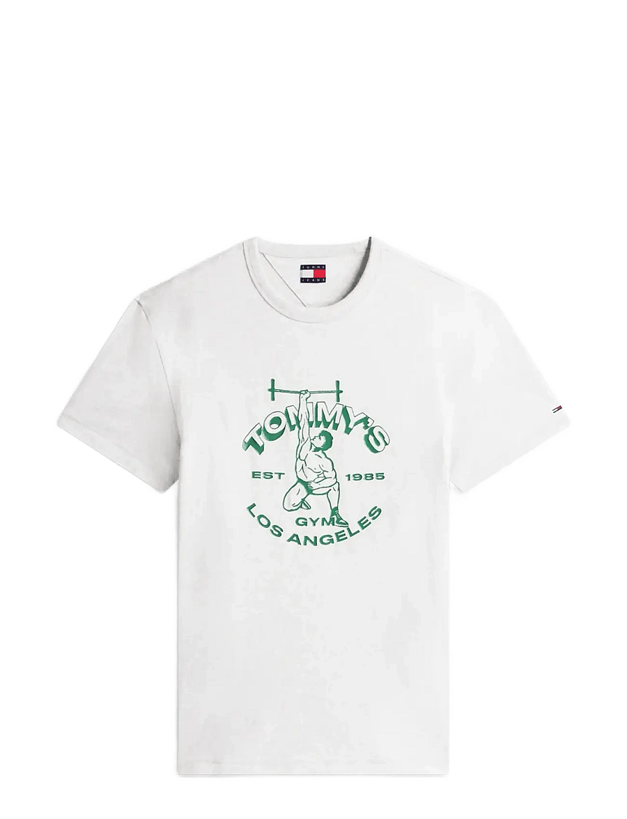 Tommy Jeans - TJM REG LIFTER SS TEE - ice grey heather - 1