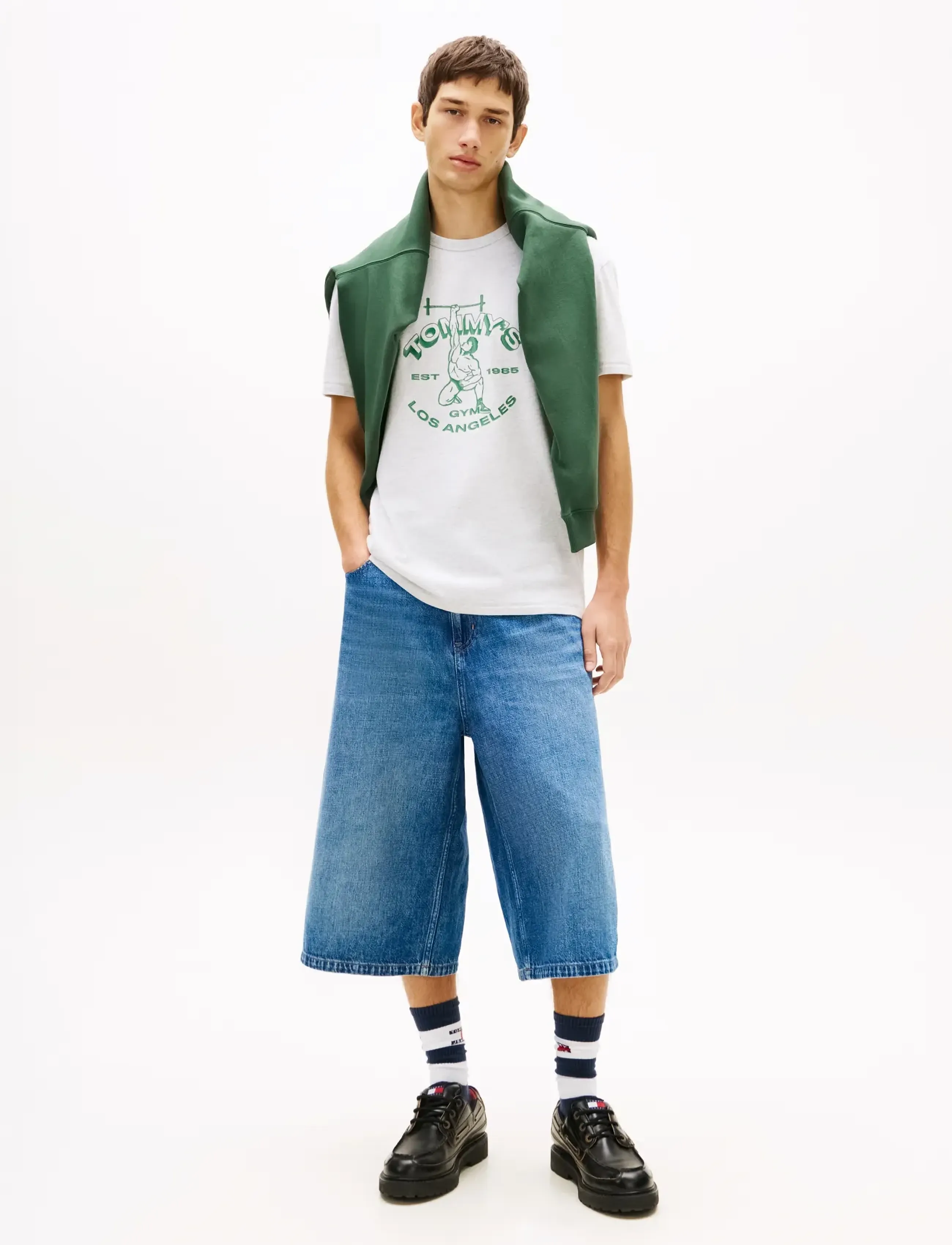 Tommy Jeans - TJM REG LIFTER SS TEE - ice grey heather - 3
