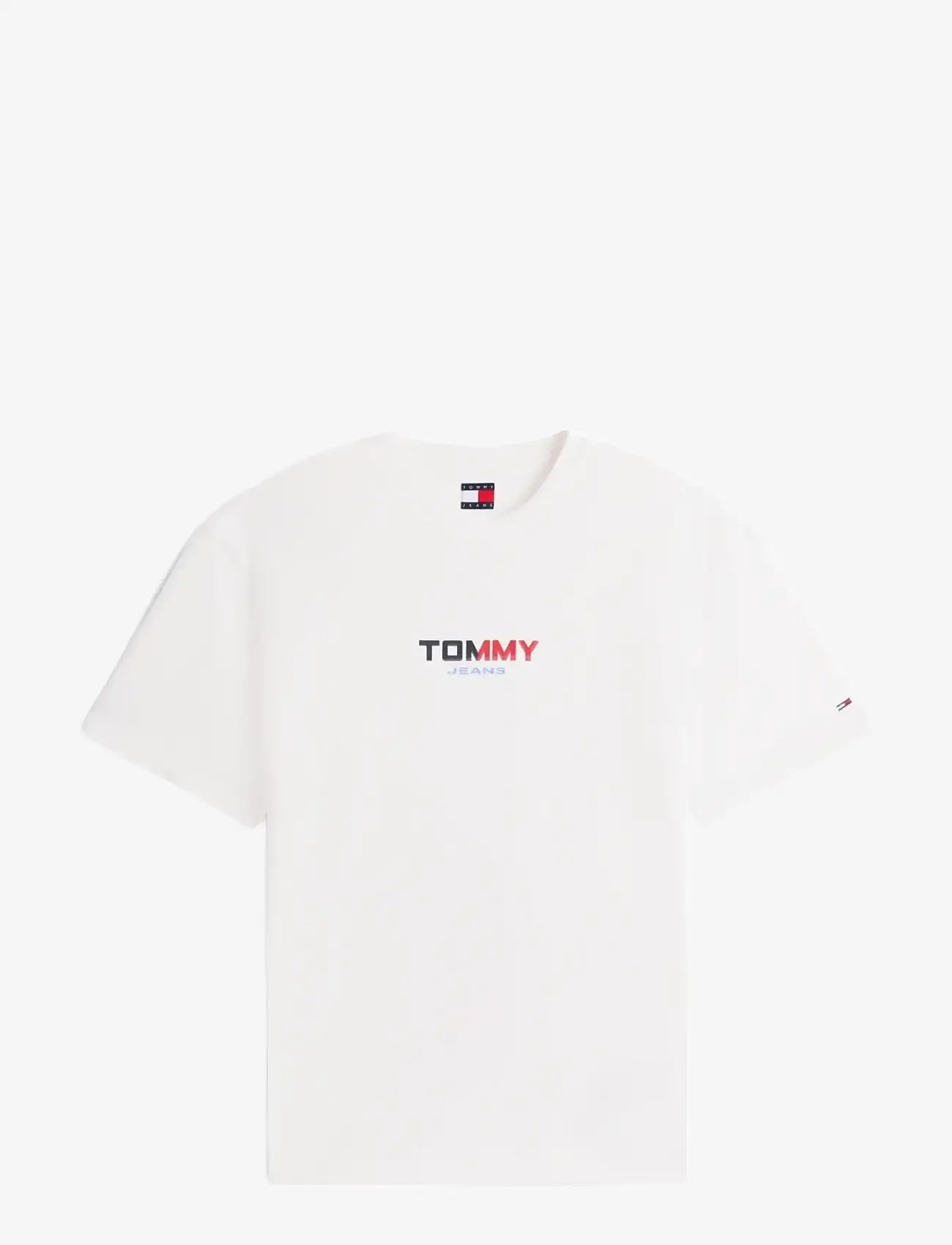 Tommy Jeans - TJM RLX LA BACKPRINT SS TEE EXT - lühikeste varrukatega t-särgid - ecru - 1