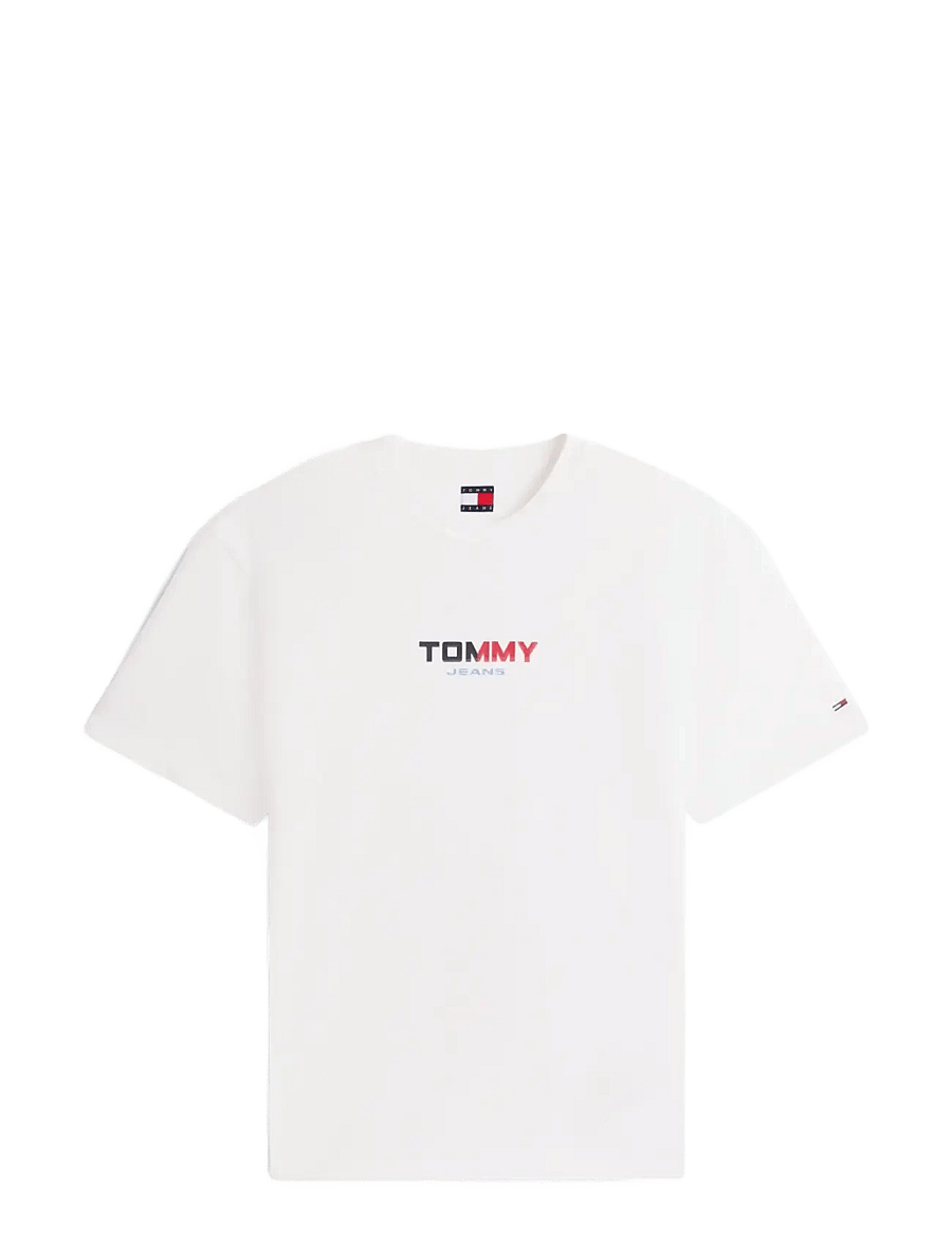 Tommy Jeans - TJM RLX LA BACKPRINT SS TEE EXT - kurzärmelig - ecru - 1