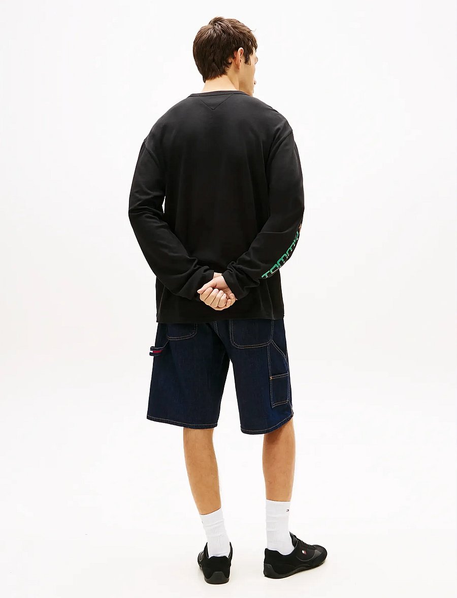 Tommy Jeans - TJM RLX LA LS TEE - langärmelig - black - 2