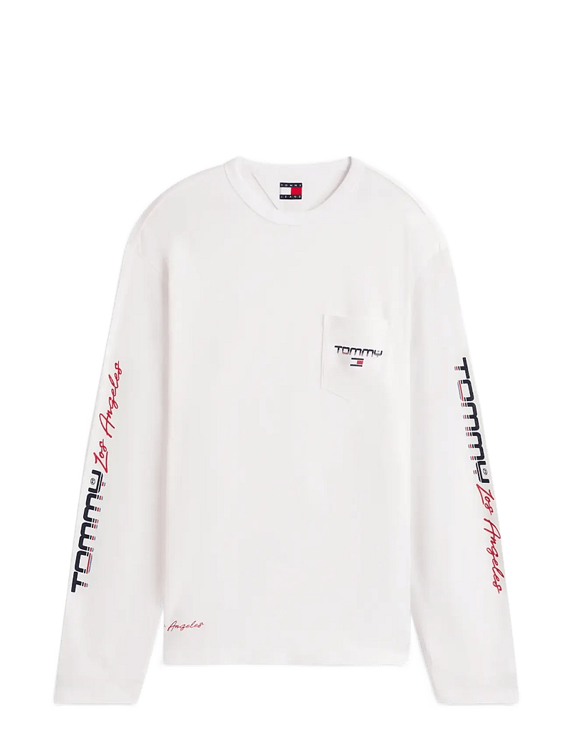 Tommy Jeans - TJM RLX LA LS TEE - langärmelig - ecru - 1
