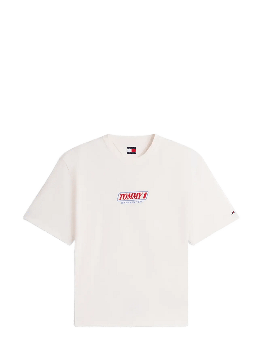 Tommy Jeans - TJM 90S VINTAGE LA SS TEE - ancient white - 1