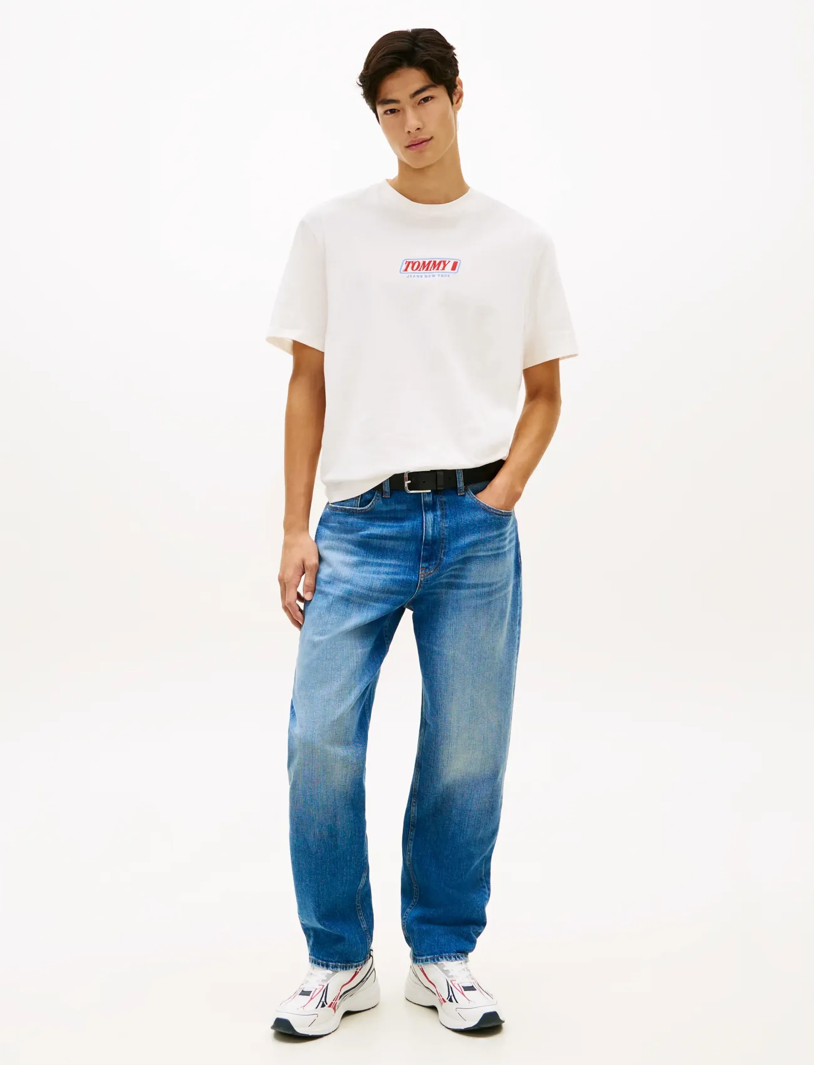 Tommy Jeans - TJM 90S VINTAGE LA SS TEE - ancient white - 3