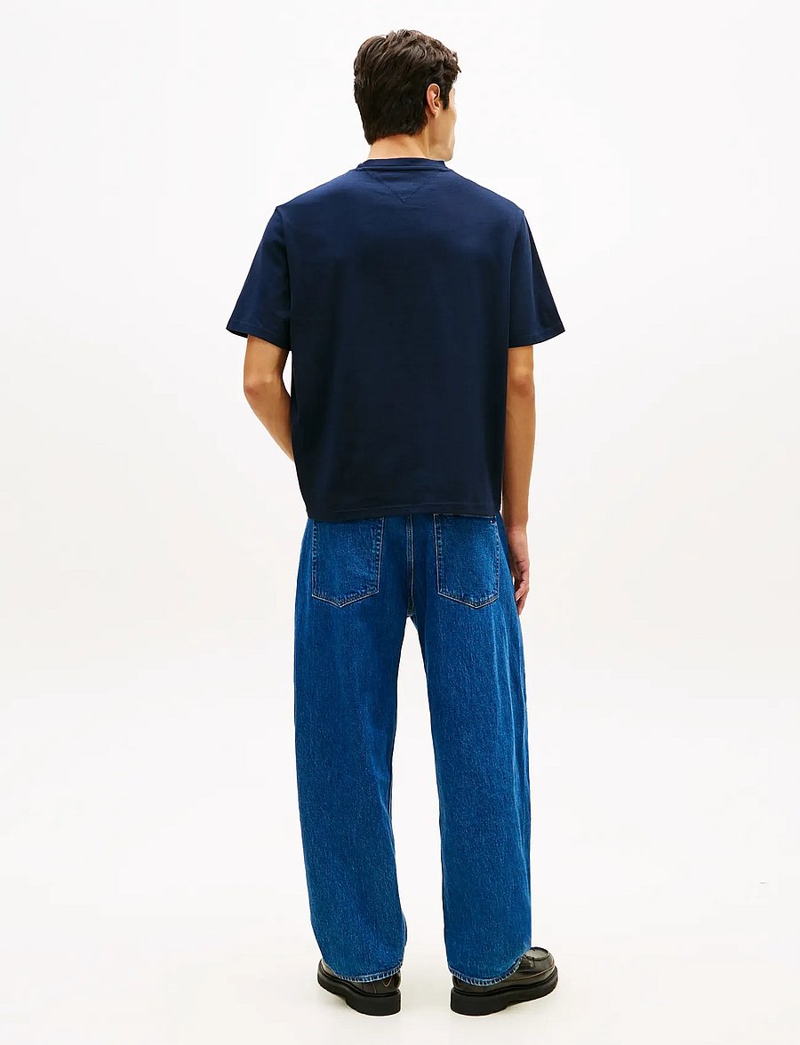 Tommy Jeans - TJM 90S VINTAGE LA SS TEE - dark night navy - 2