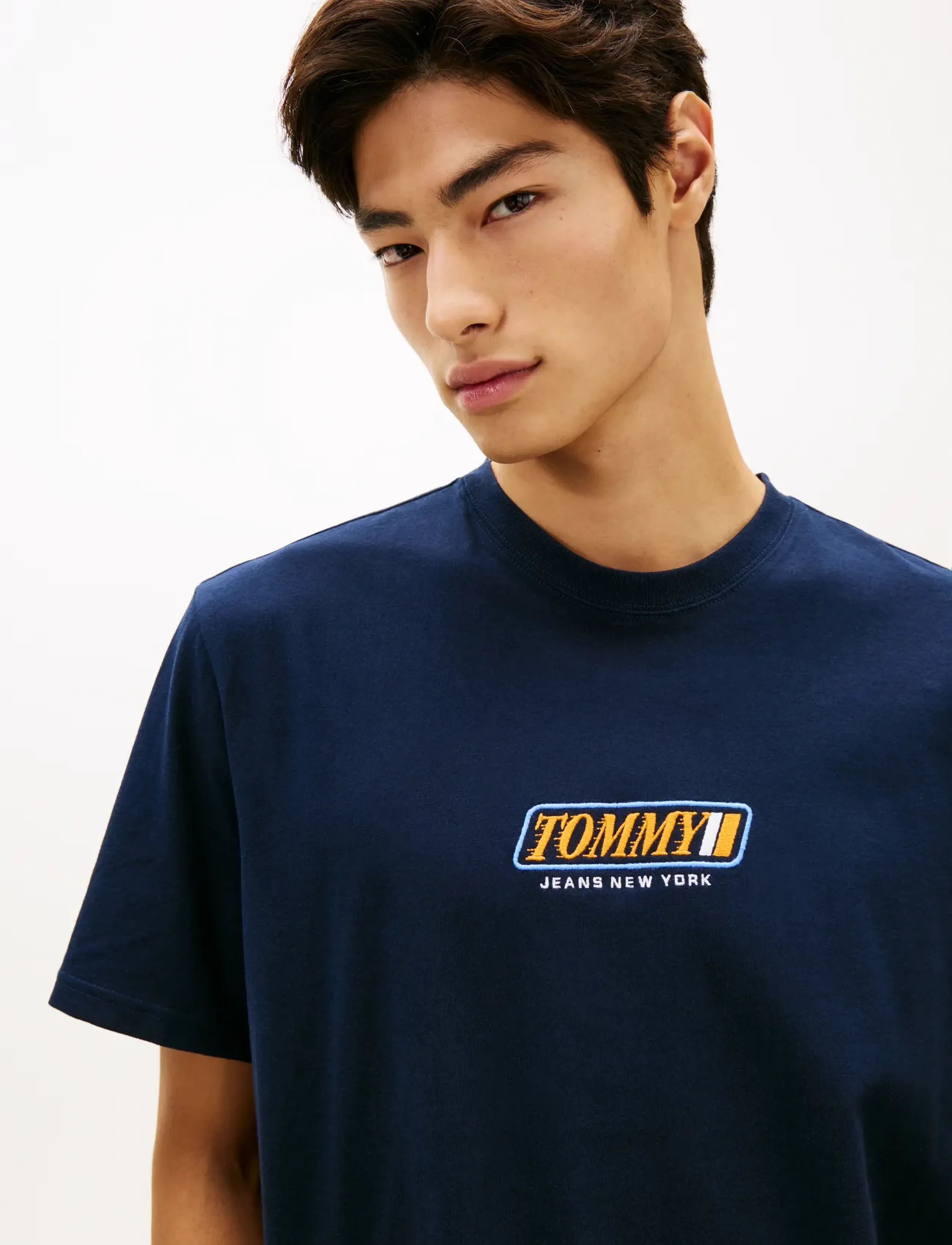 Tommy Jeans - TJM 90S VINTAGE LA SS TEE - dark night navy - 4