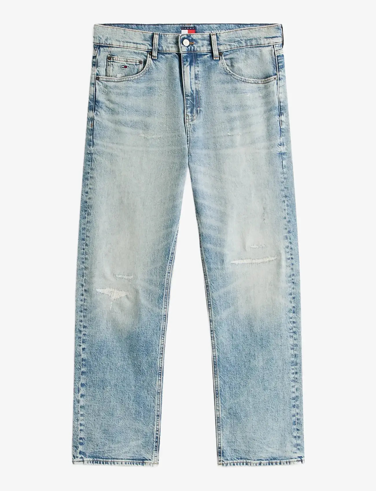 Tommy Jeans - OTIS REGULAR STR EI2117 - bukser & jeans - denim light - 1