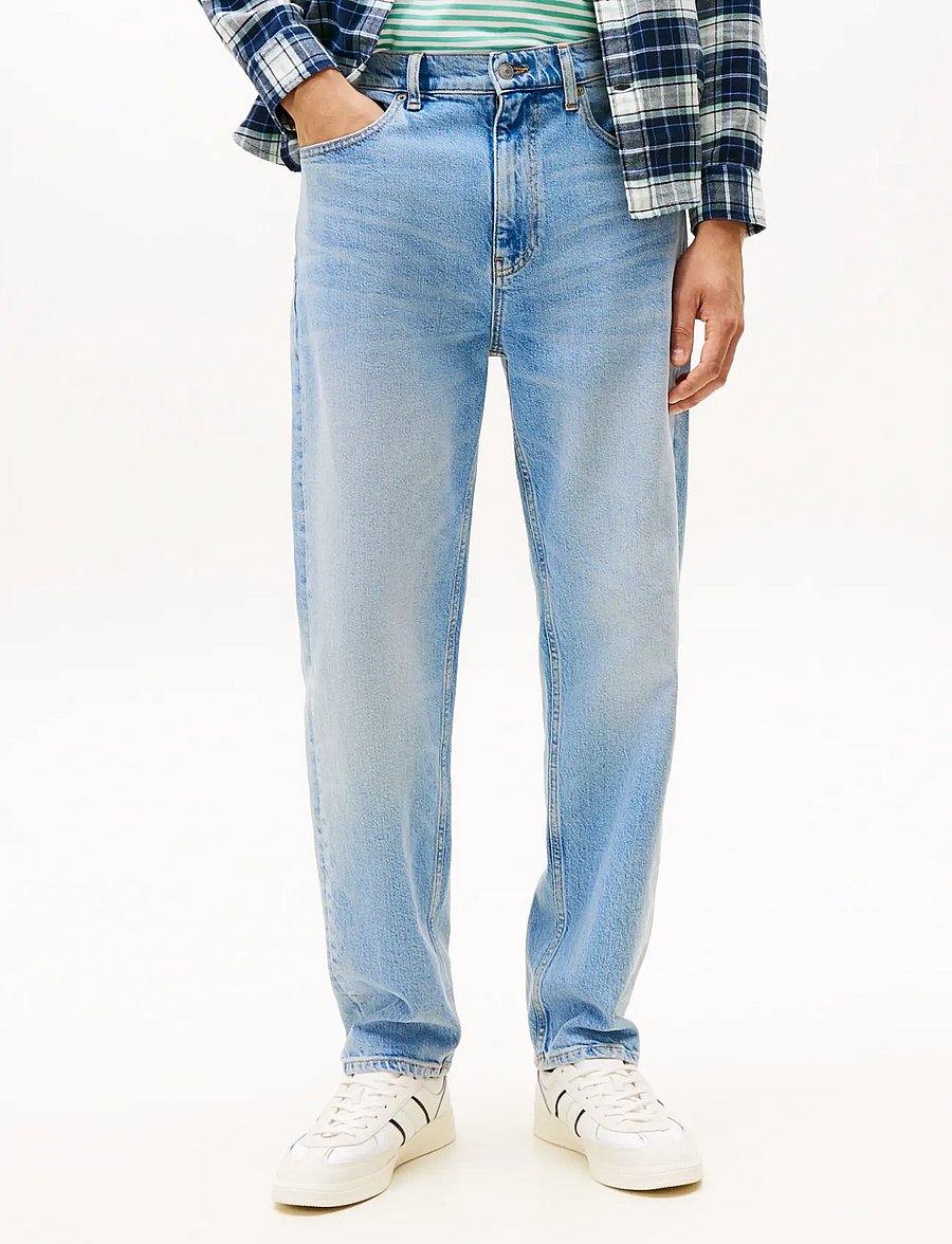 Tommy Jeans - SONNY RGLR TPRD BI0112 - tapered jeans - denim light - 0