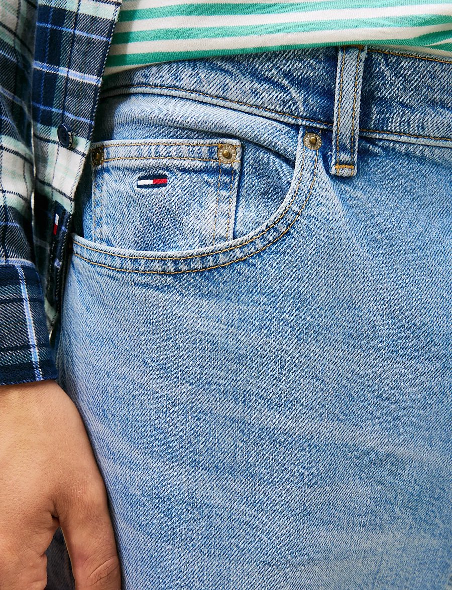 Tommy Jeans - SONNY RGLR TPRD BI0112 - tapered jeans - denim light - 4