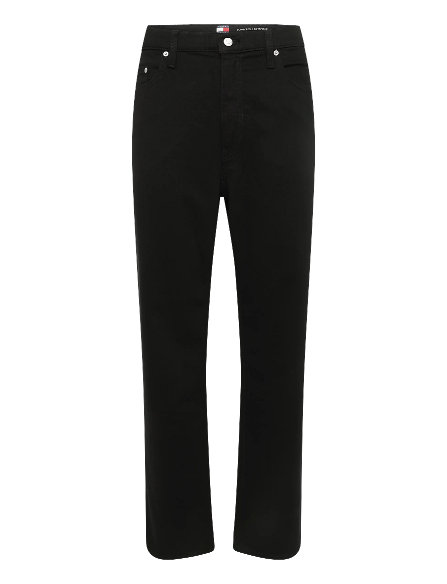 Tommy Jeans - SONNY RGLR TPRD DI4187 - regular jeans - denim black - 1