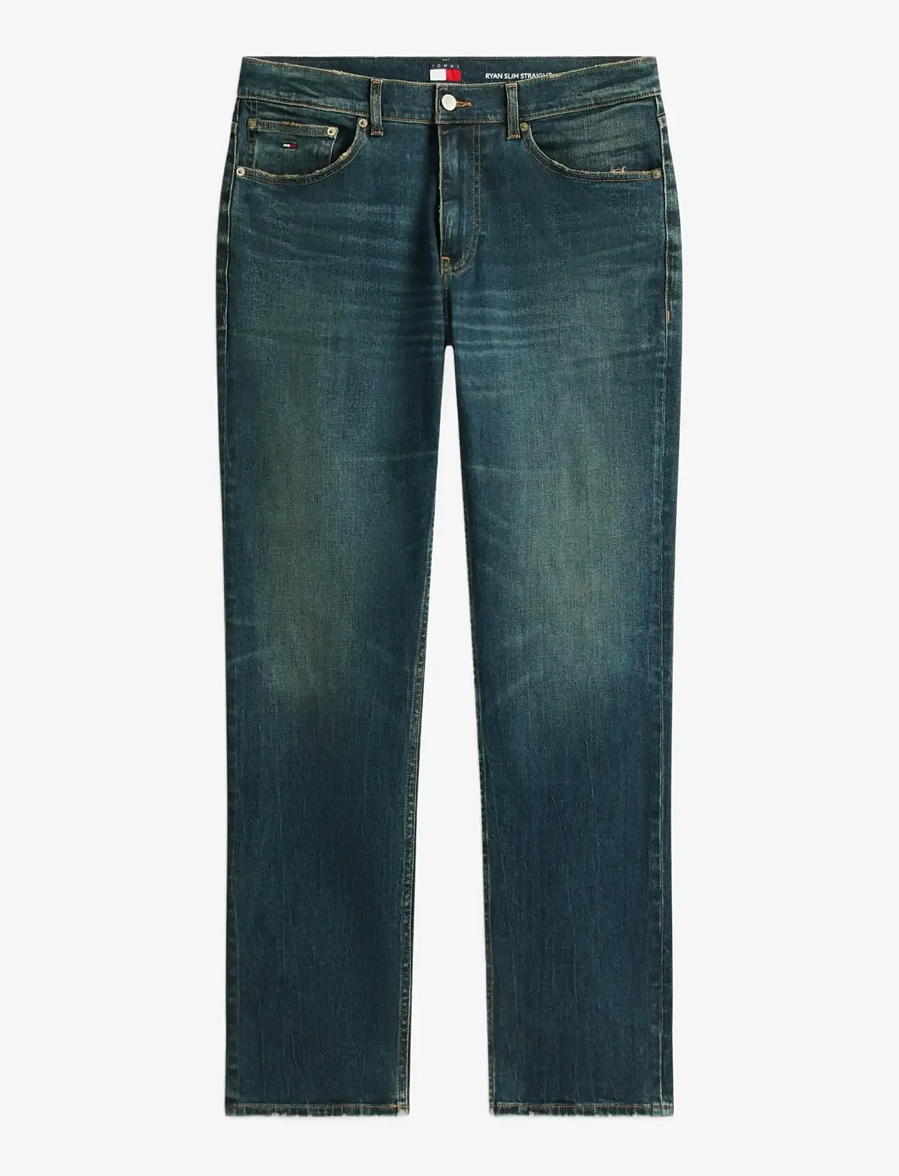Tommy Jeans - RYAN SLIM STR EI6165 - slim fit jeans - denim dark - 1