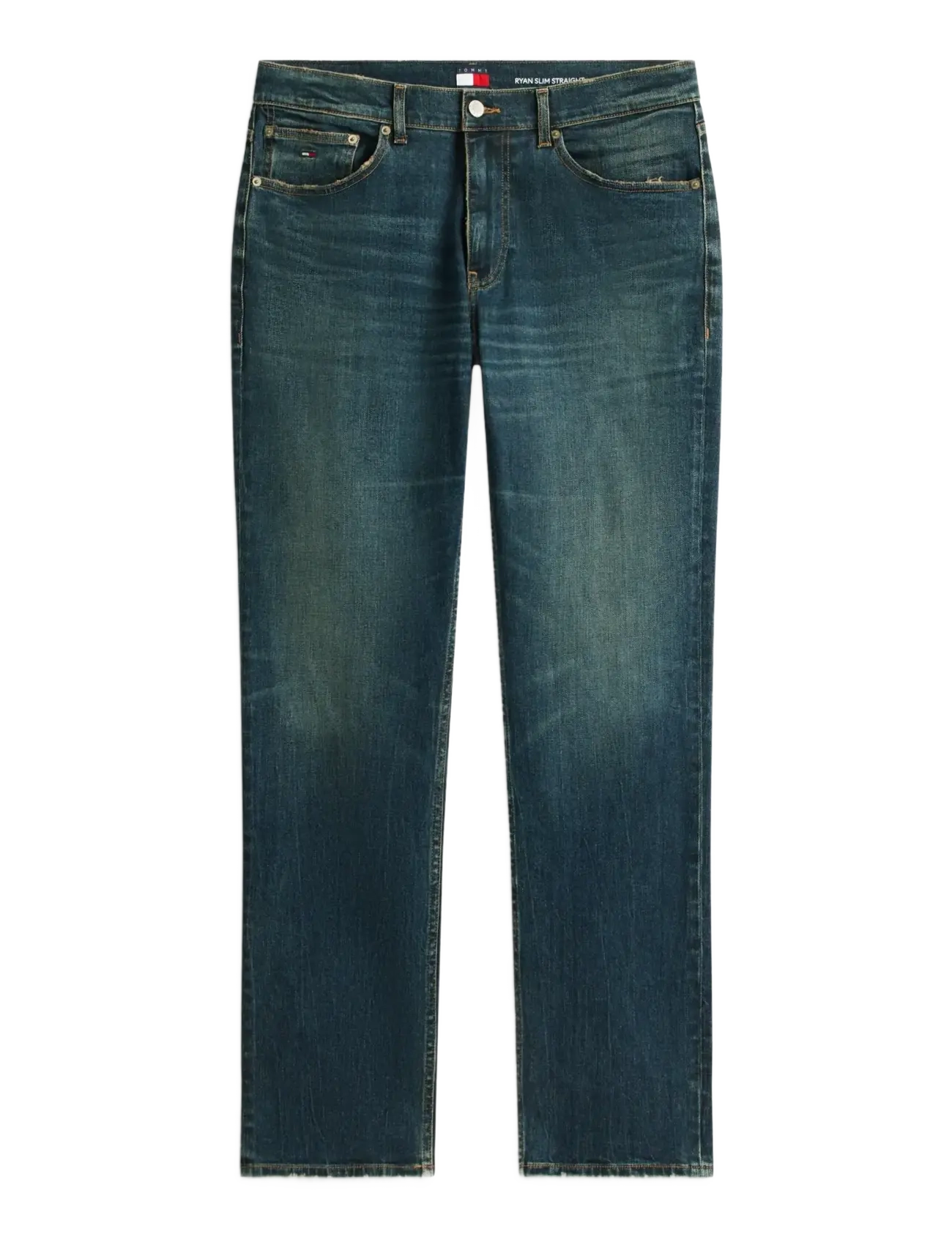 Tommy Jeans RYAN SLIM STR EI6165 - Tøj - DENIM DARK / blue